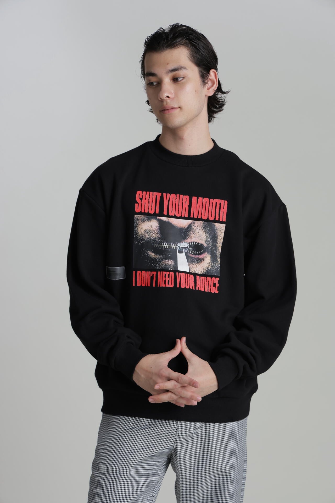Students Golf】DontNeedYourAdvice クルーネック プルオーバー