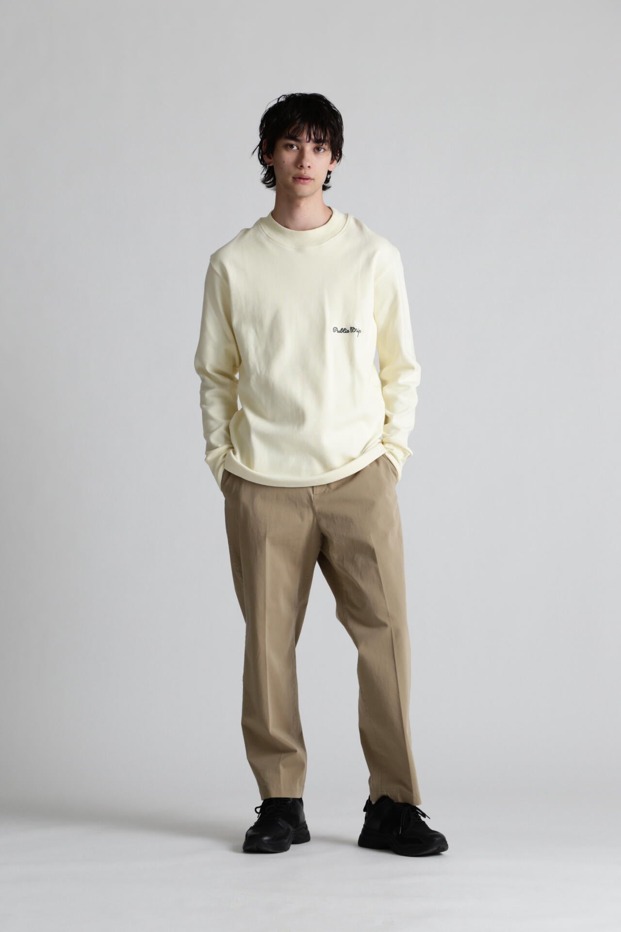 Public Drip】長袖 モックネック プルオーバー | Awesome Golf