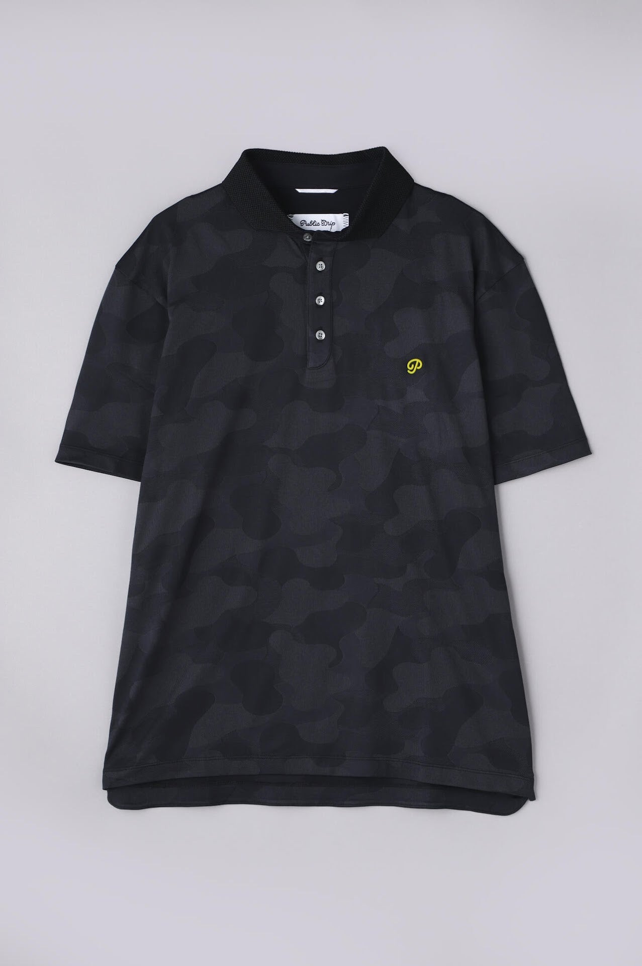 Public Drip】アスリート ジャガード カモ ポロシャツ | Awesome Golf
