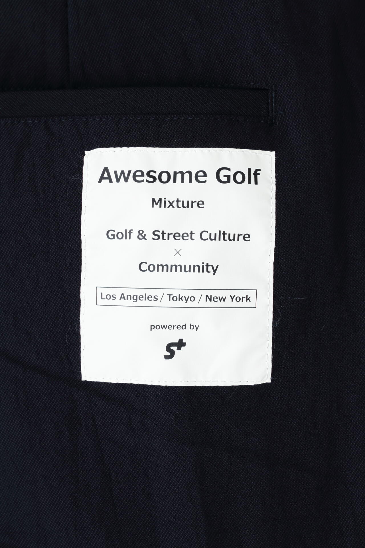 S＋(エスプラス)】パラシュートパンツ | Awesome Golf（オーサムゴルフ