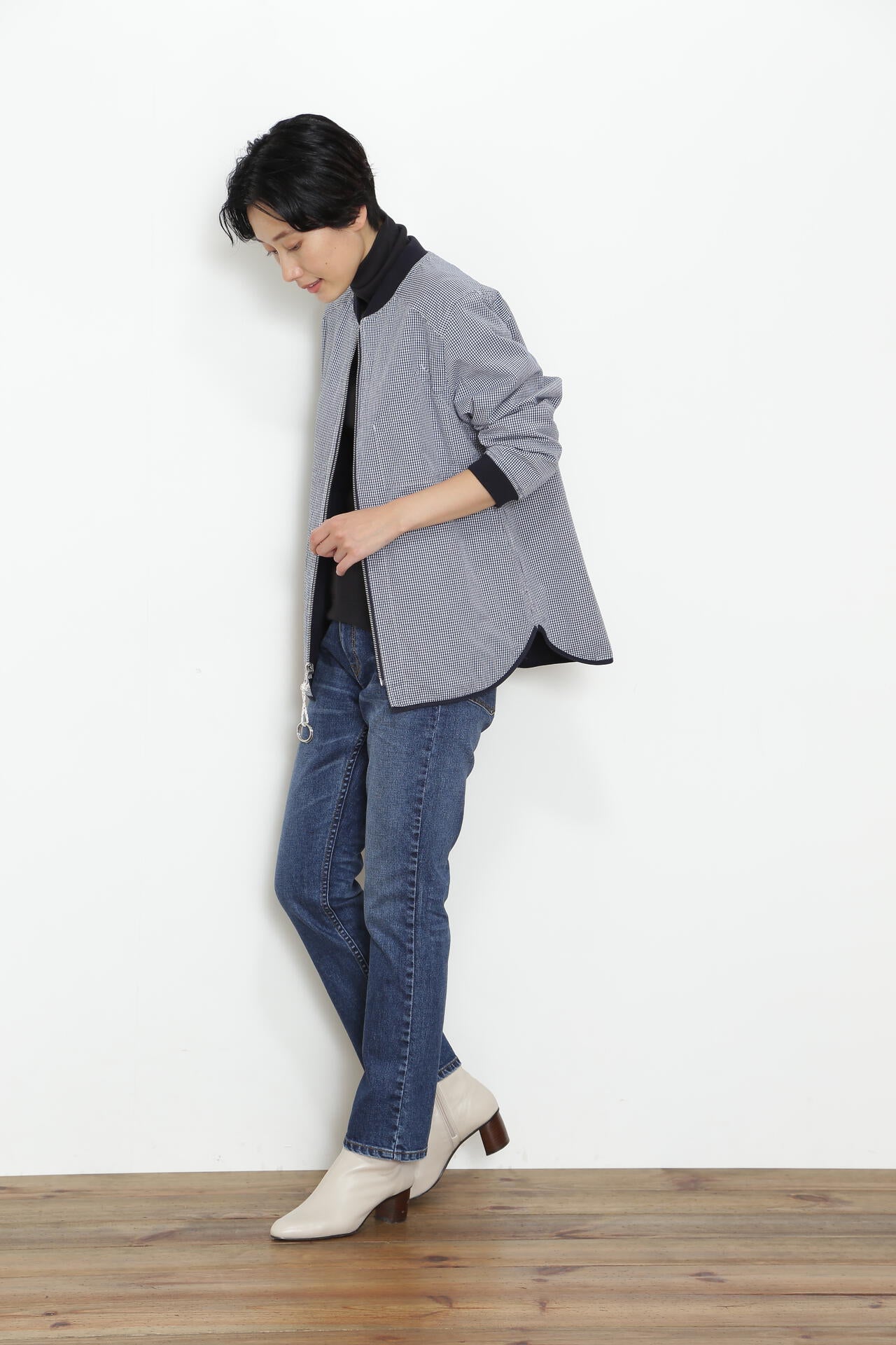 スリムストレートデニム