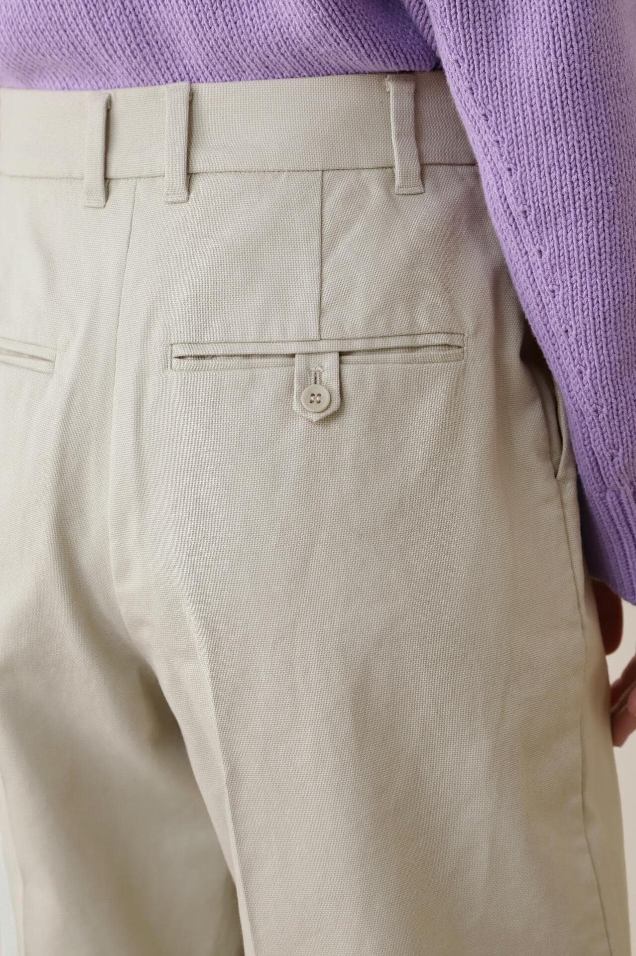 コットンセミワイドパンツ