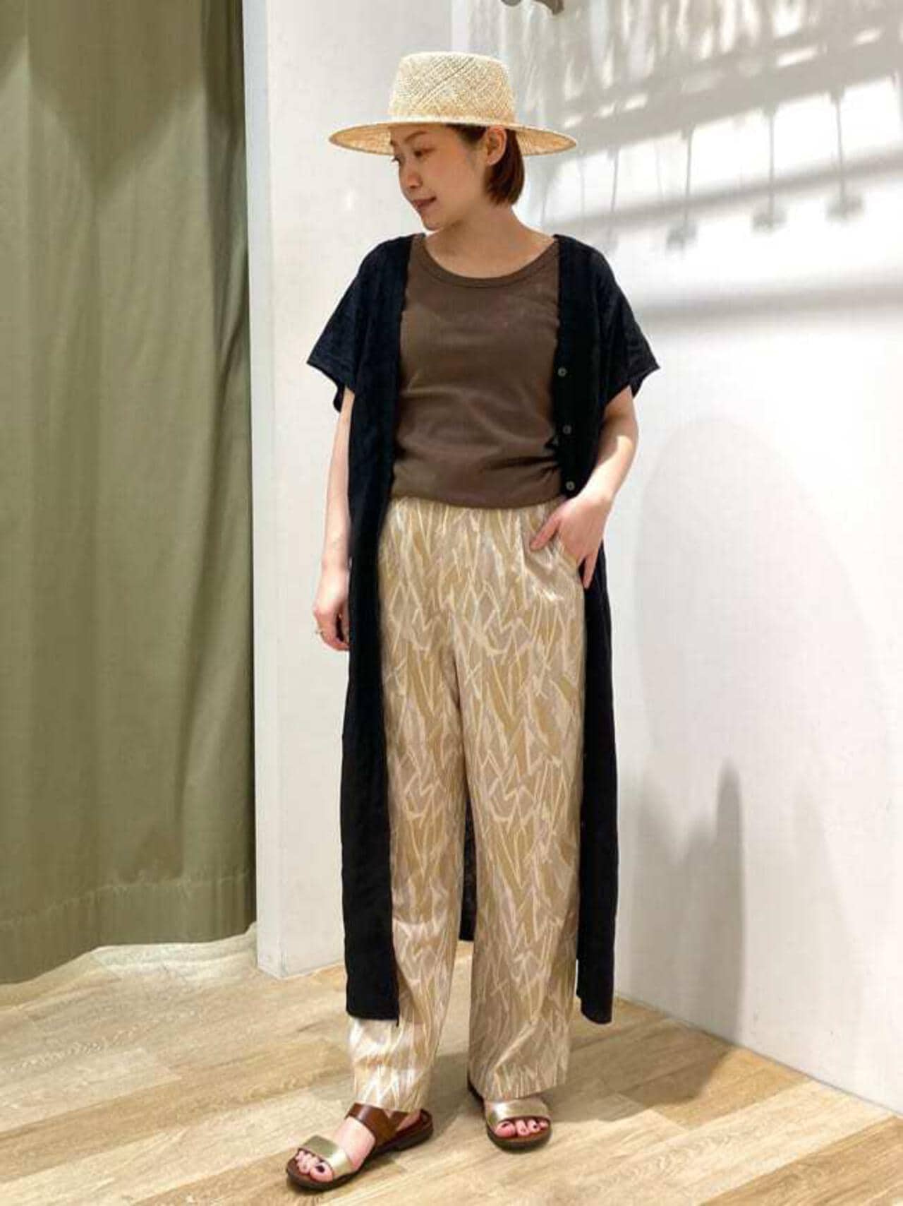 トライバルプリントパンツ