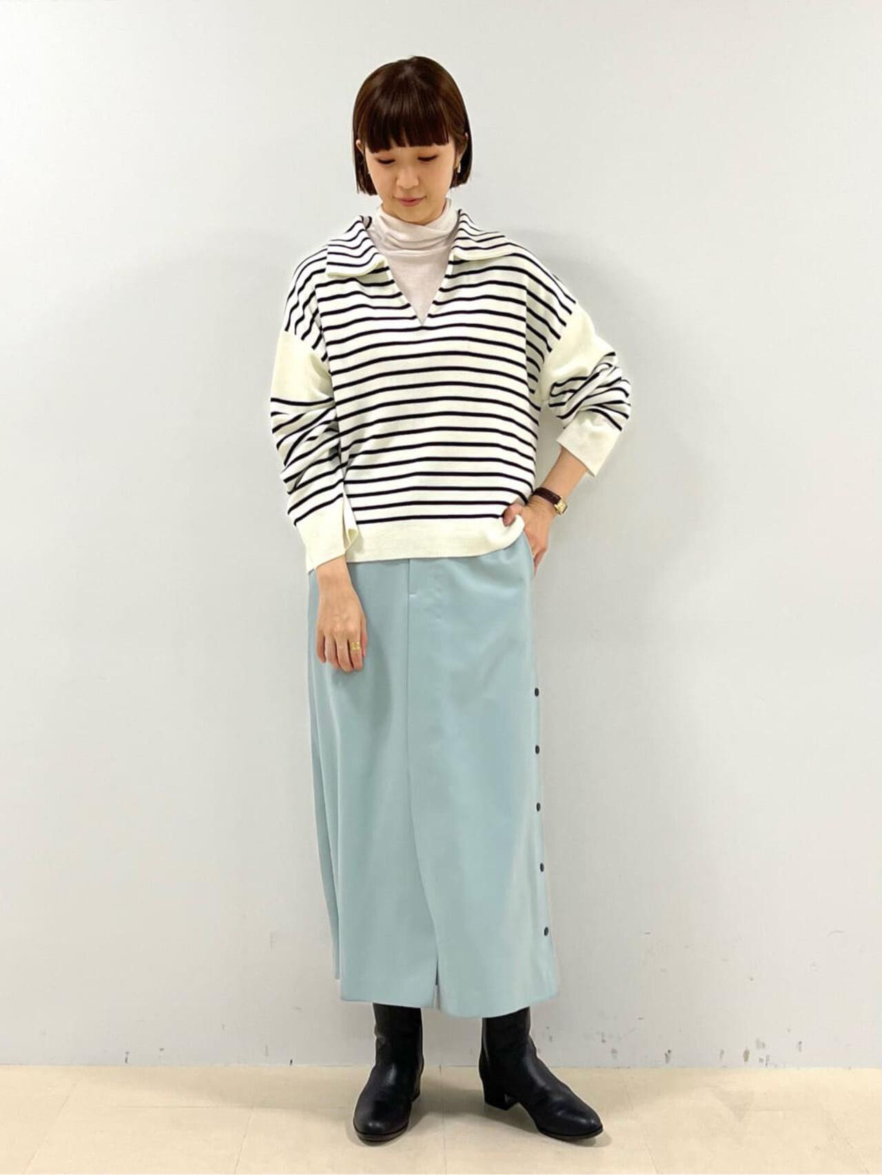 美品✦BRIEFING✦3D LOGO スカート✦ ブラック✦ S Stylevoice for xxx スカート ランダムギャザーデザインスカート