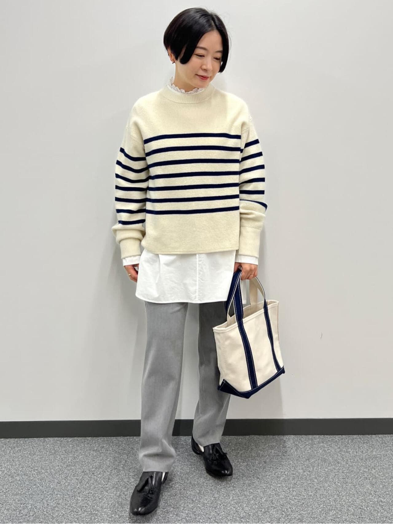 <Coco size>2WAYスリムストレートパンツ