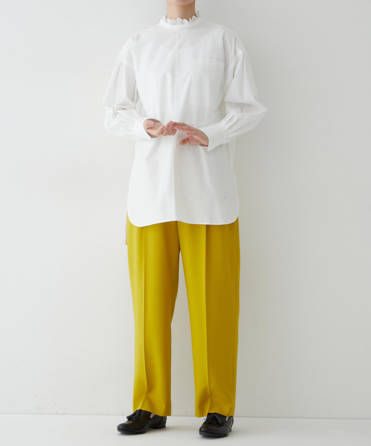 ツイルカラーパンツ | human woman（ヒューマンウーマン） ｜【公式