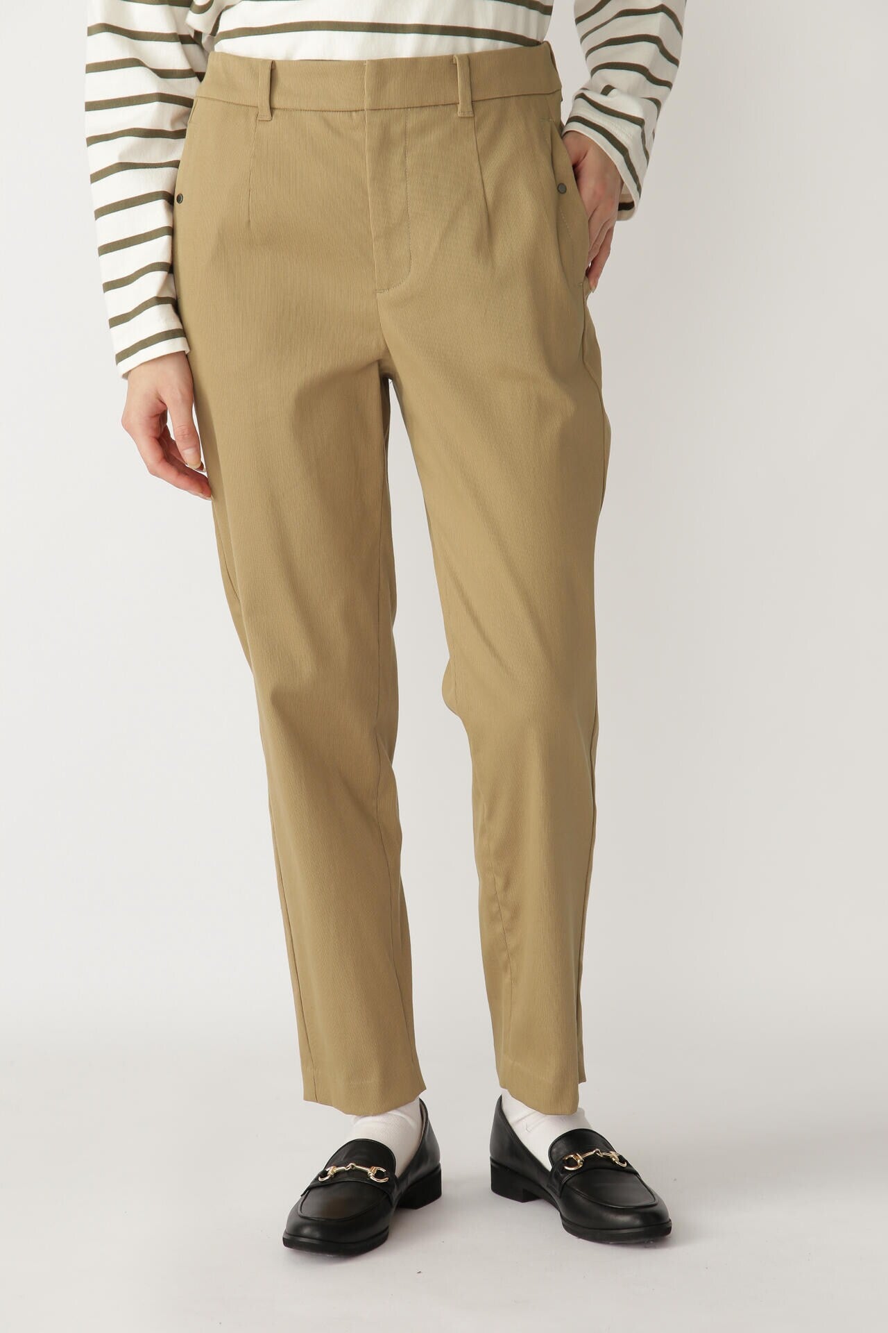 ピケストレッチパンツ