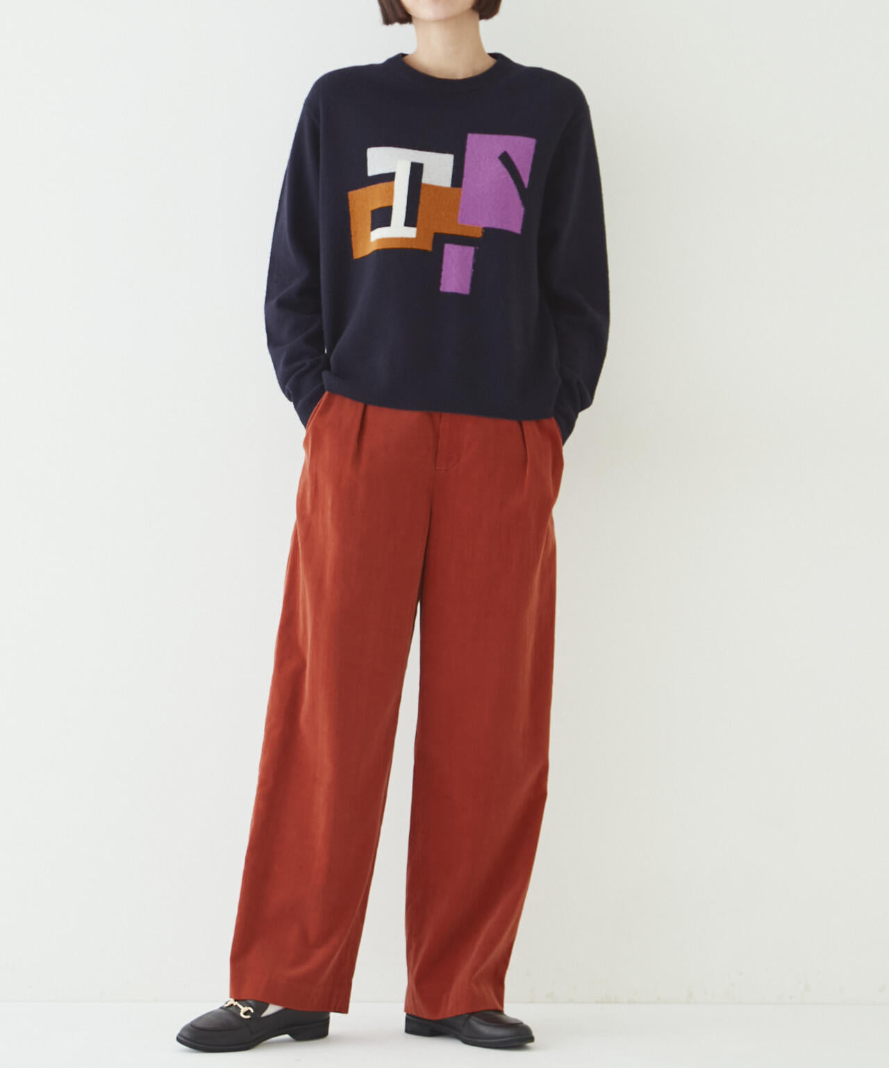 エアーコールセミワイドパンツ（オフィシャルサイト限定”丈長めあり”）