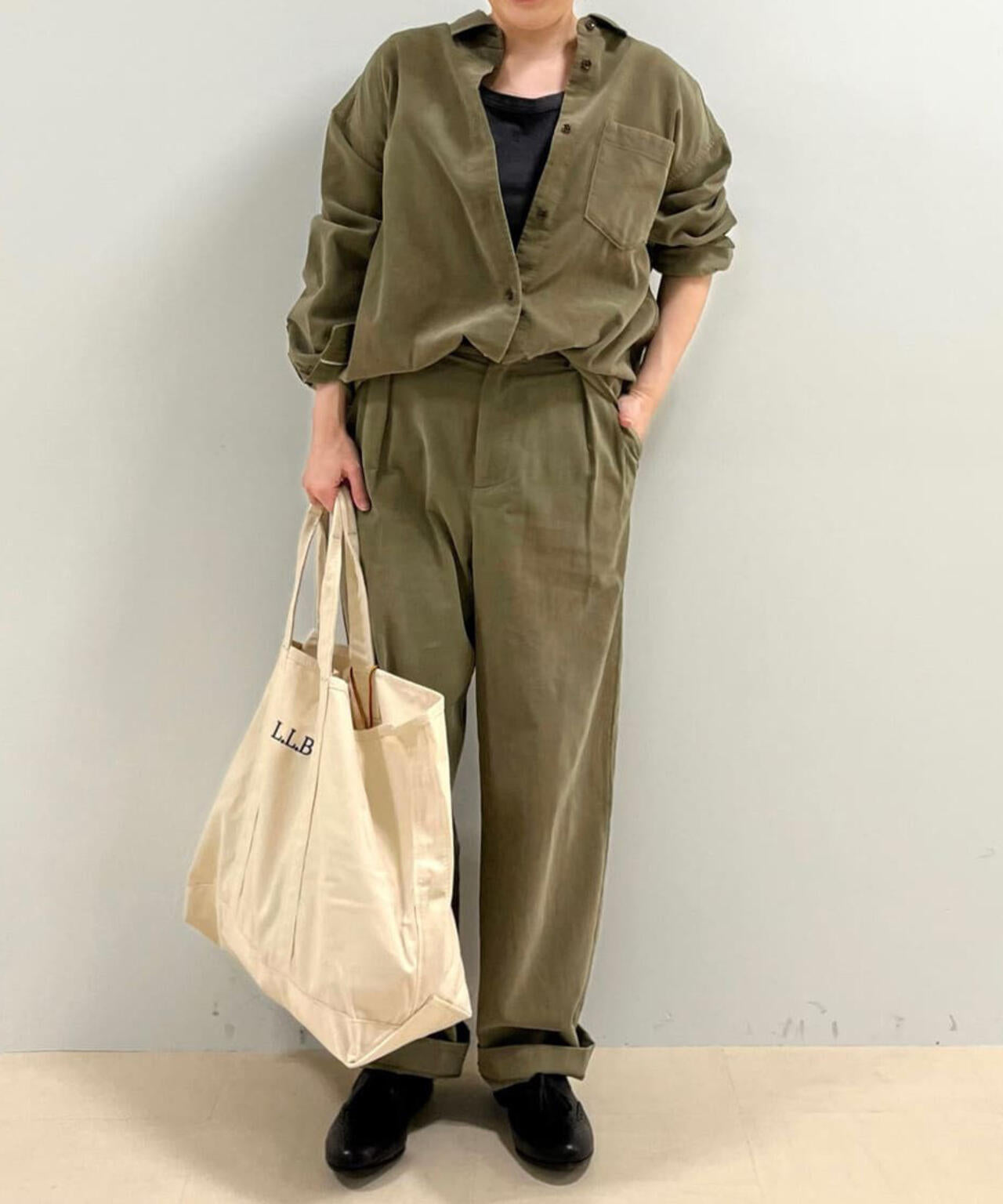 エアーコールセミワイドパンツ（オフィシャルサイト限定”丈長めあり”）