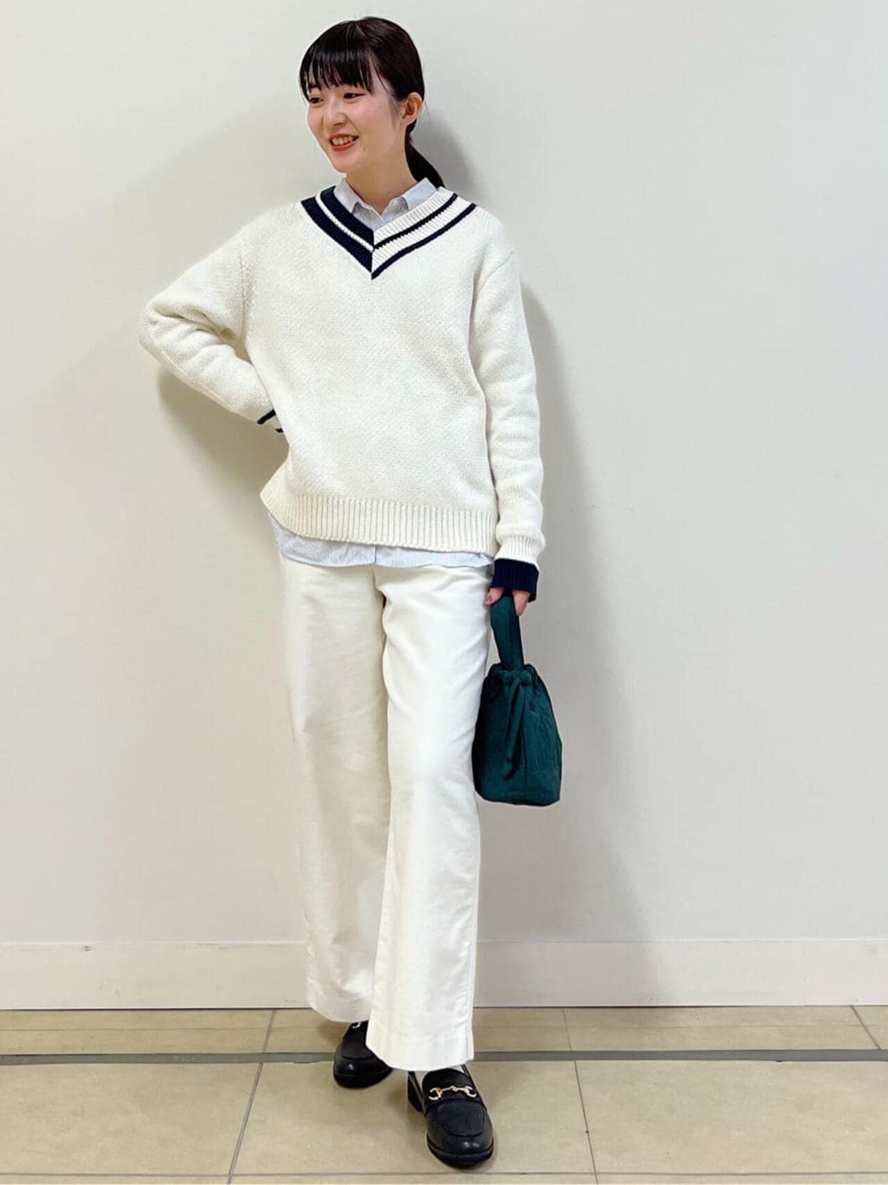ストレッチエアリードットコードパンツ（オフィシャルサイト限定”丈長めあり”）