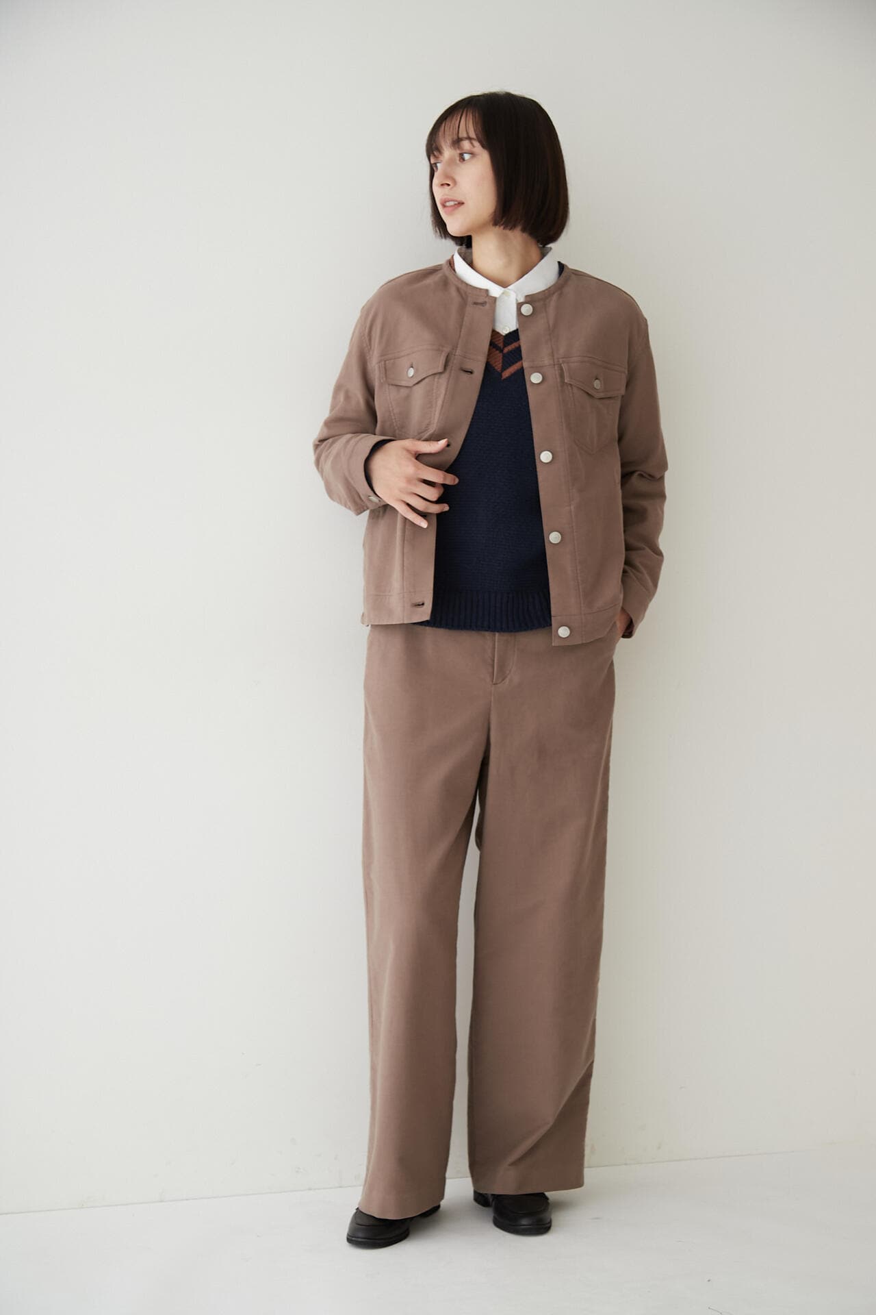 ストレッチエアリードットコードパンツ（オフィシャルサイト限定”丈長めあり”）