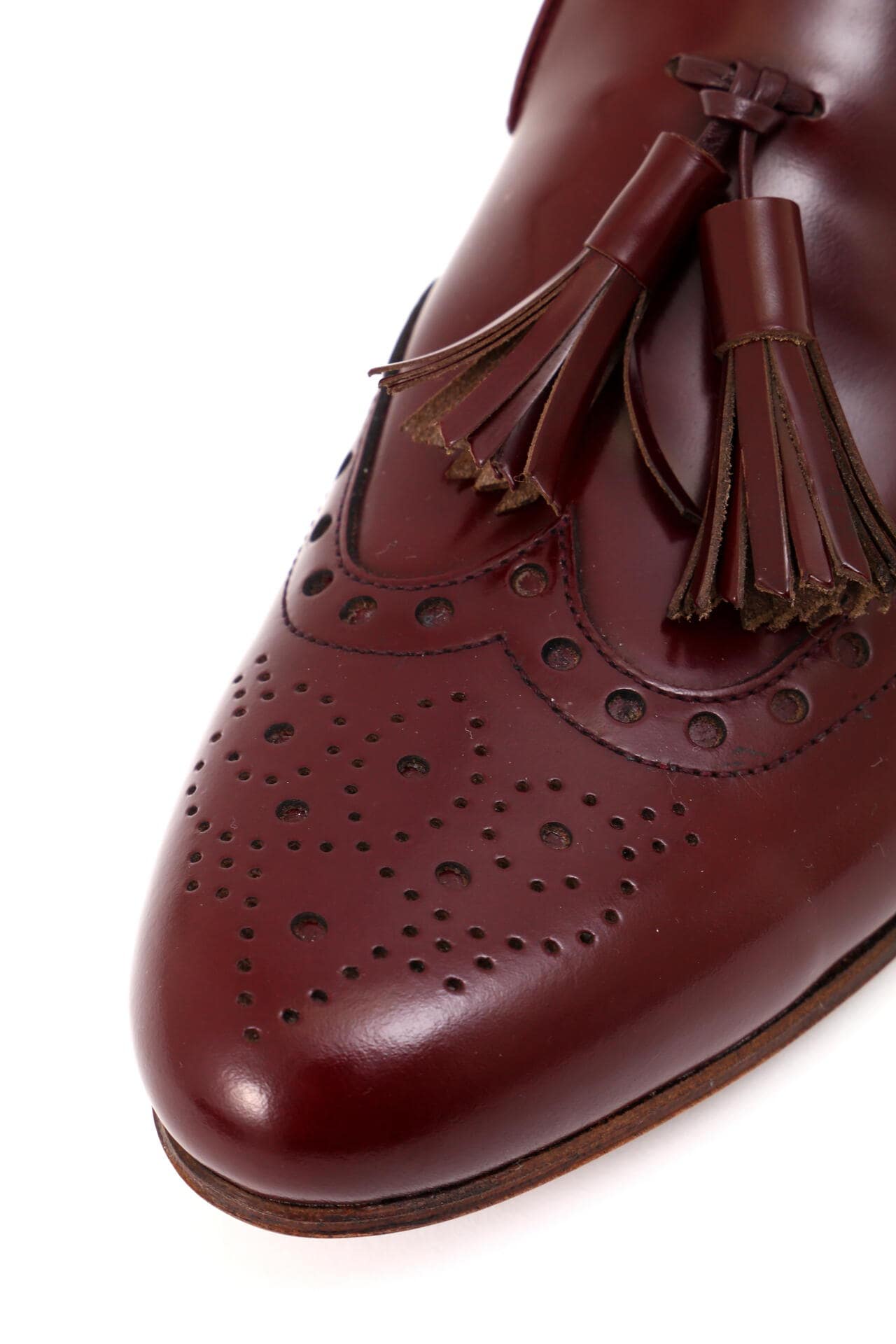 【chausser】ウィングタッセルローファー
