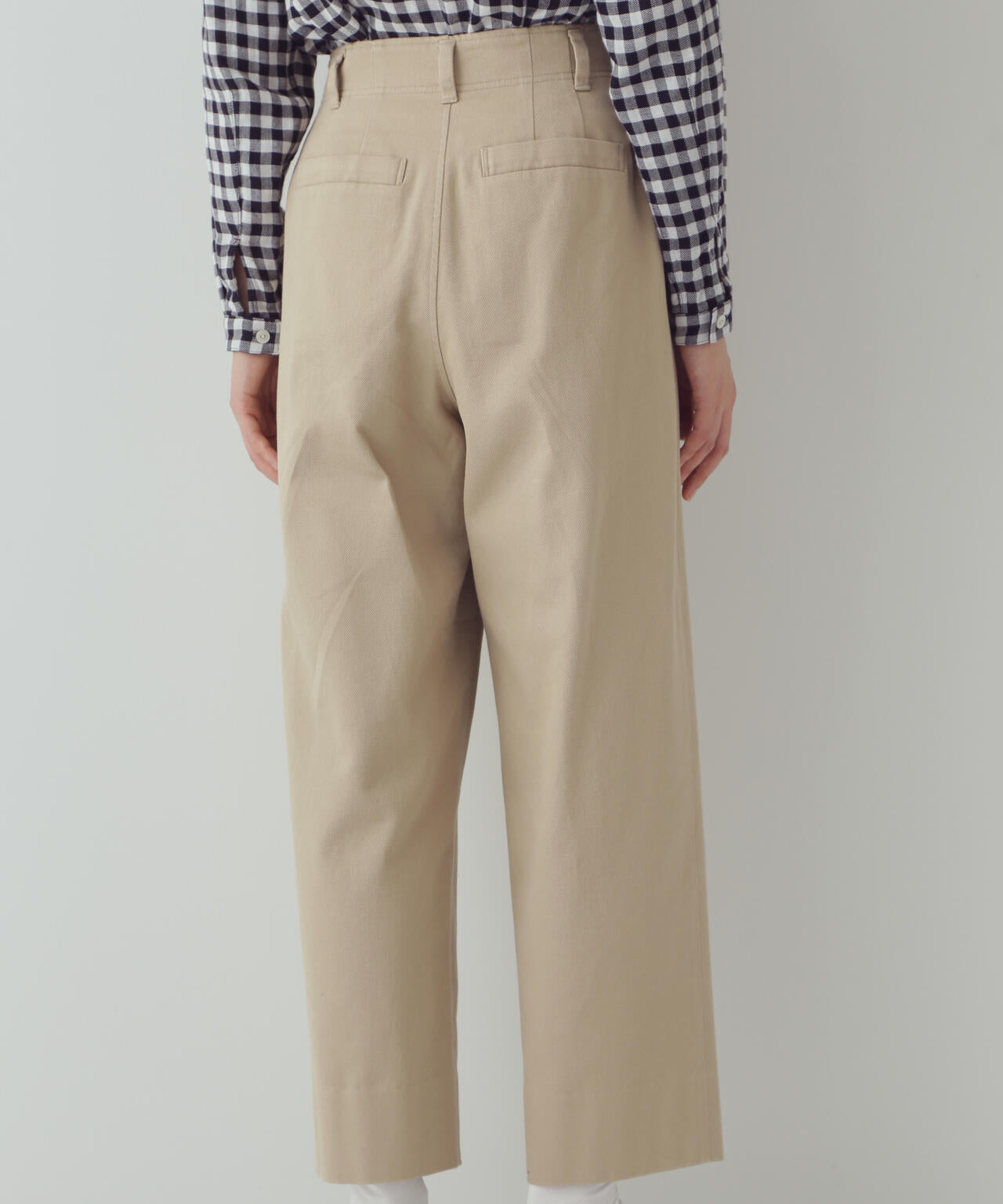 【WEB限定サイズ】ワイドテーパードチノパンツ