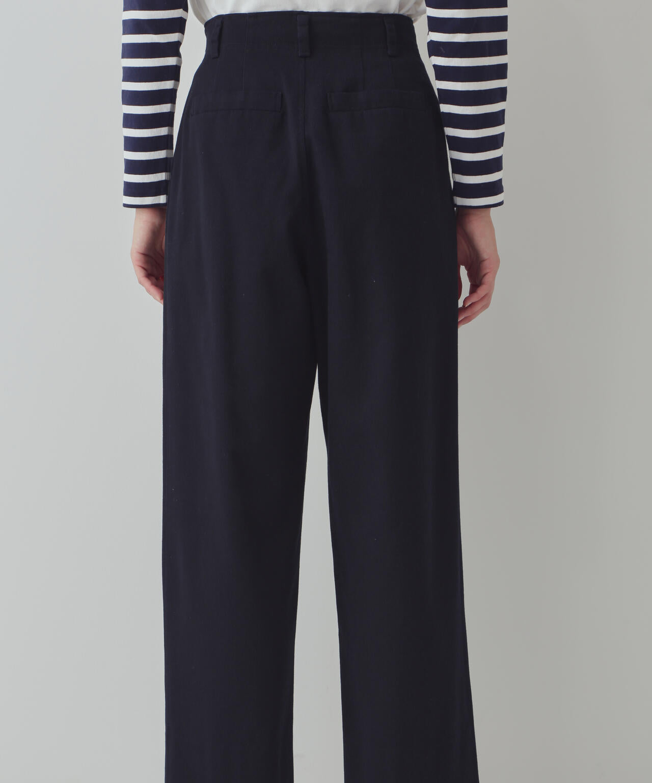 【WEB限定サイズ】ワイドテーパードチノパンツ