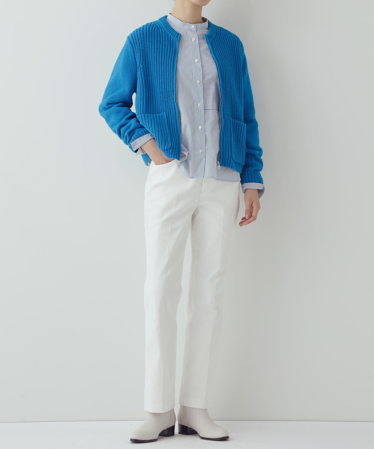 【WEB限定サイズ】スッキリ細身フレアパンツ