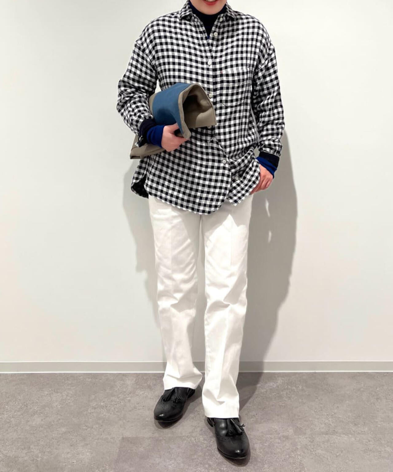 【WEB限定サイズ】スッキリ細身フレアパンツ
