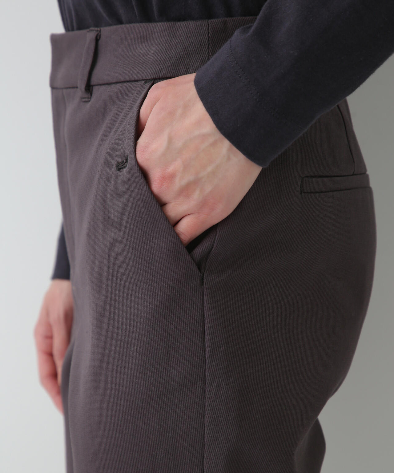ピケストレッチパンツ（オフィシャルサイト限定”丈長めあり”）