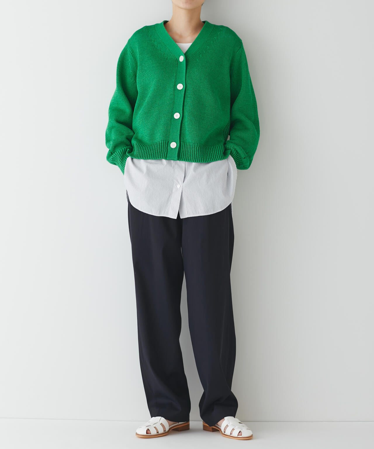 【WEB限定サイズ】Ｗゴムリラックスパンツ