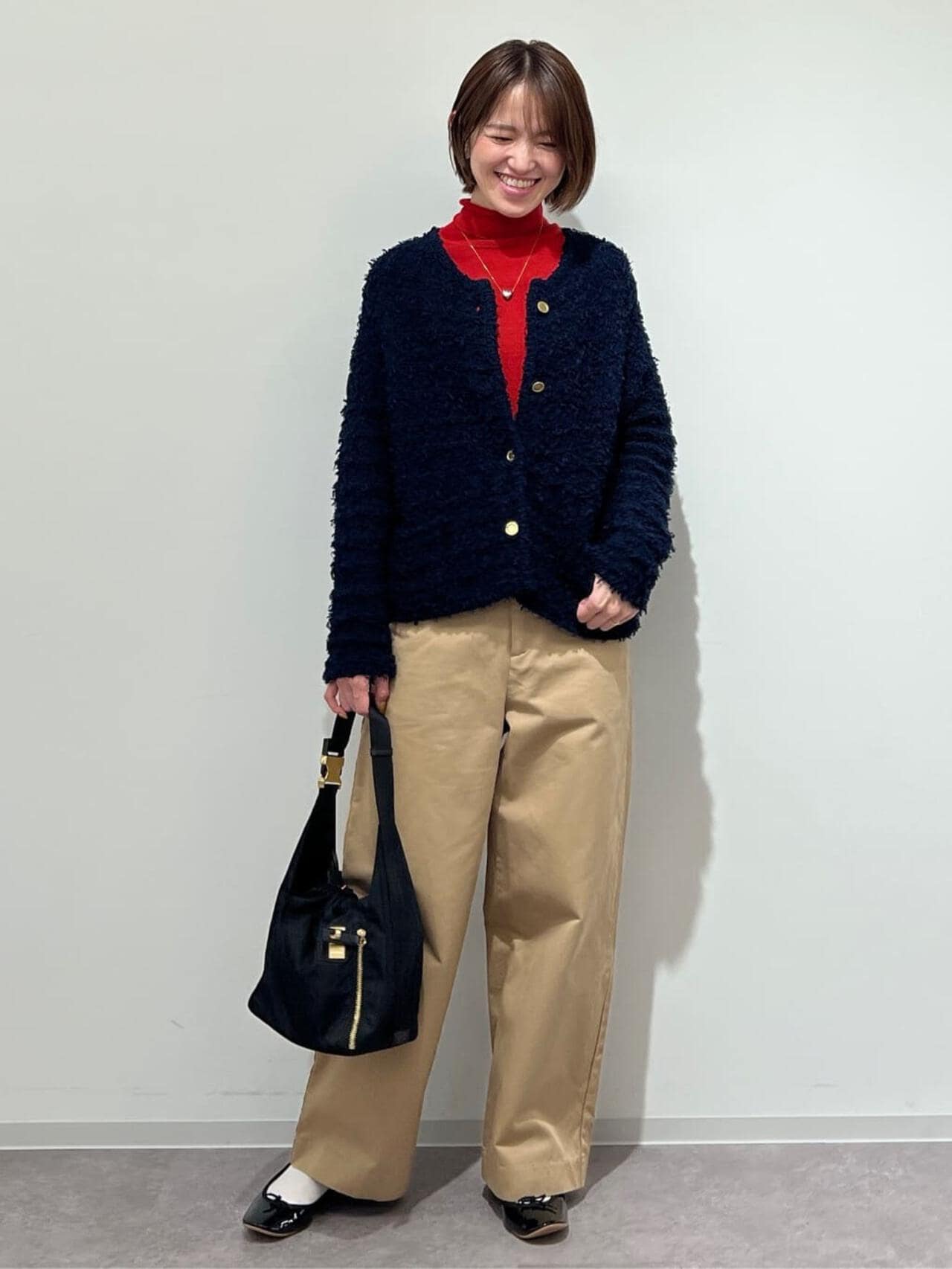 甘撚コットンチノパンツ | human woman（ヒューマンウーマン