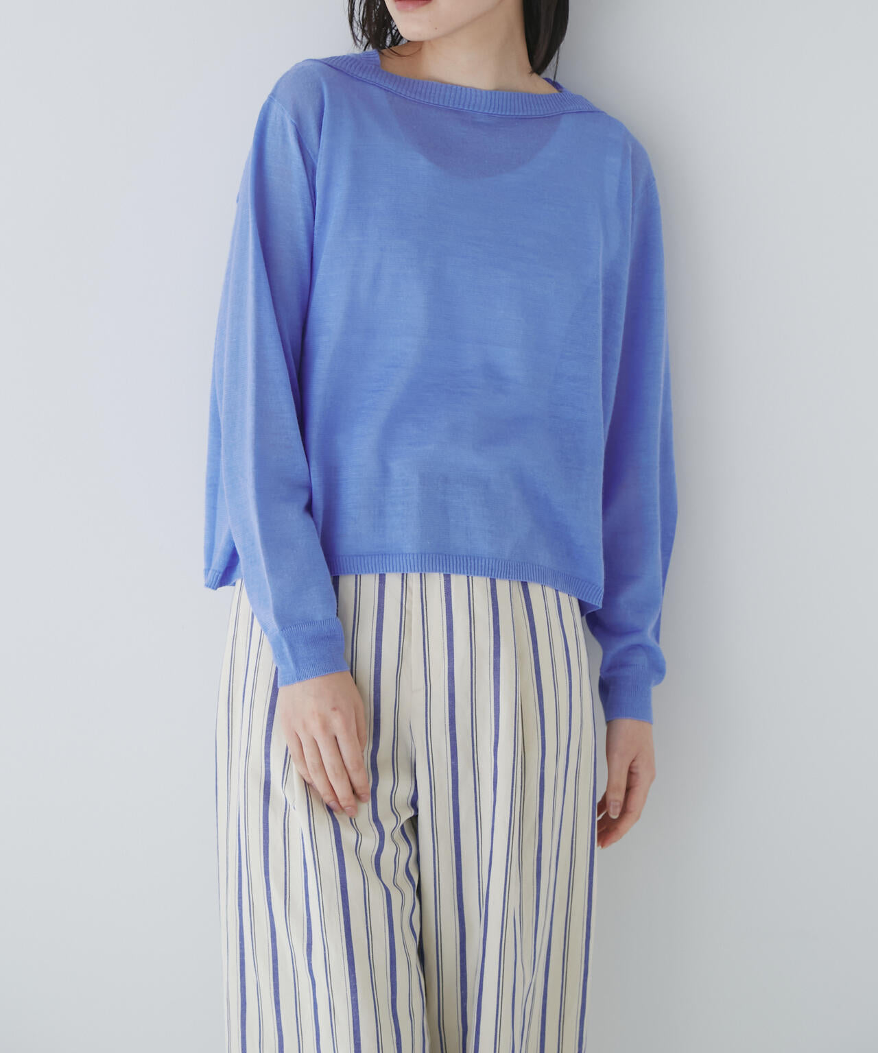 ラミーハイゲージプルオーバー | human woman（ヒューマンウーマン