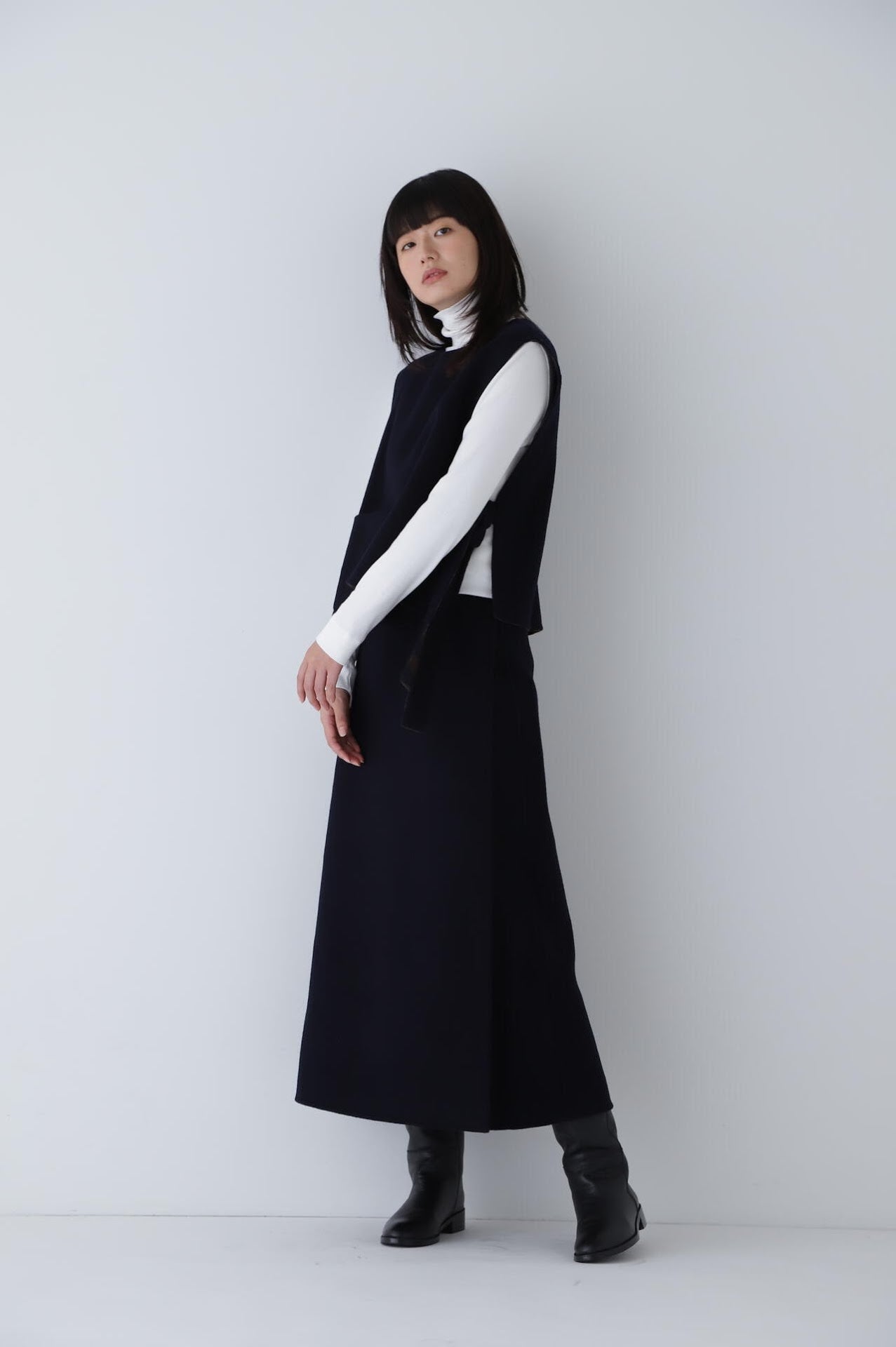 菊池亜希子×LEE×hw リバーベスト | human woman（ヒューマン