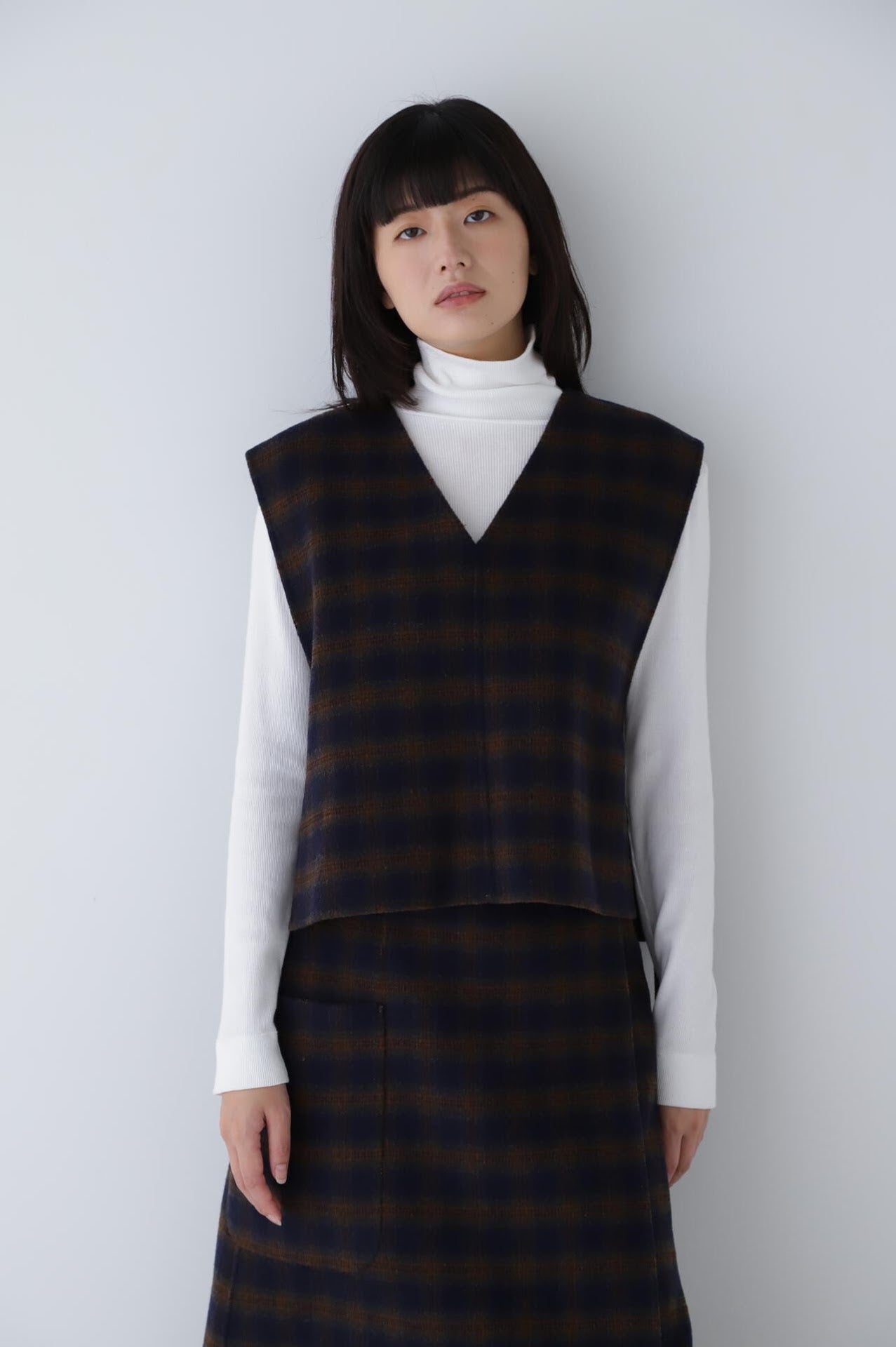 菊池亜希子×LEE×hw リバーベスト | human woman（ヒューマン