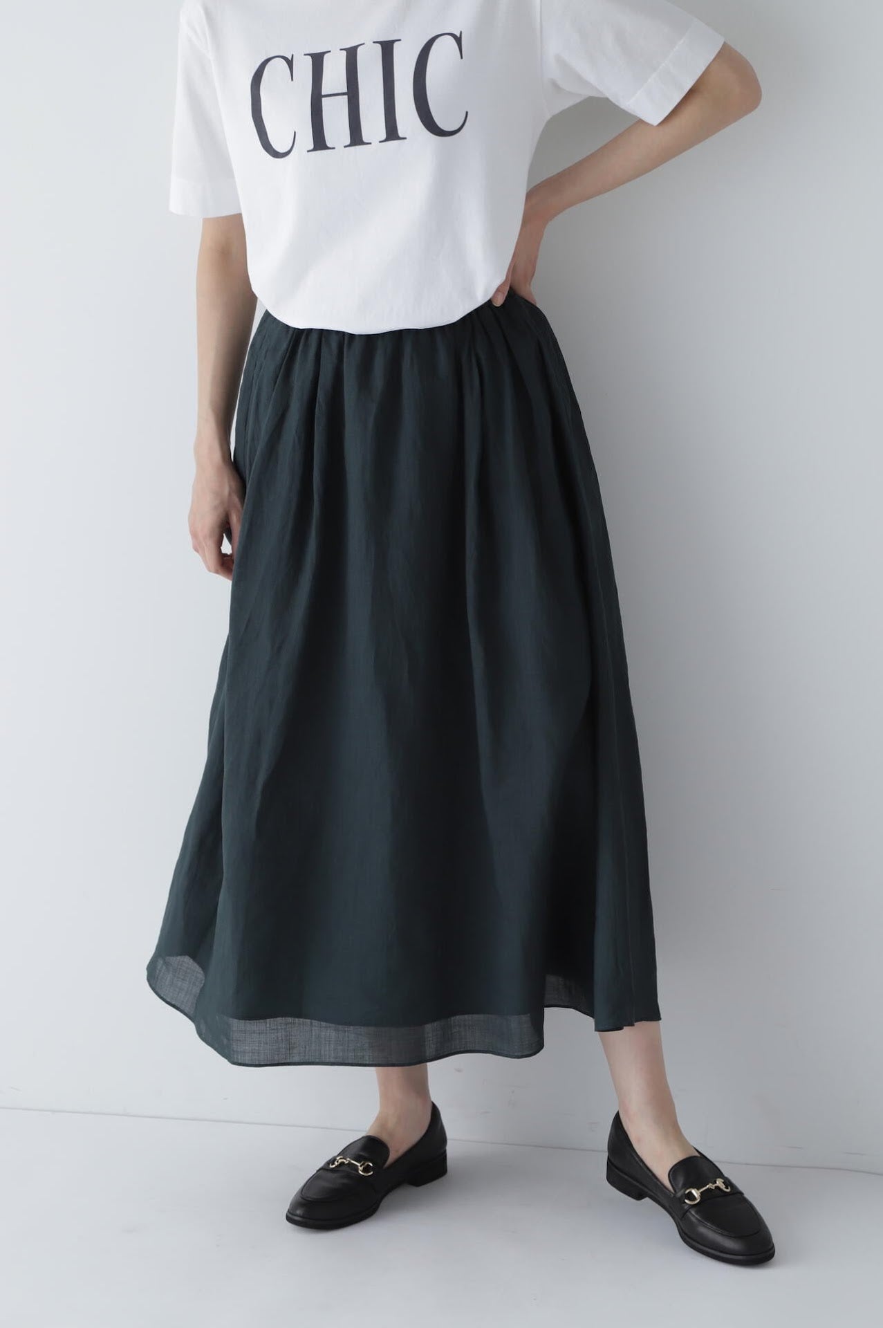 ヒューマンウーマン　ラミーフレアスカート 160/1ラミースカート | human woman（ヒューマンウーマン） ｜【公式