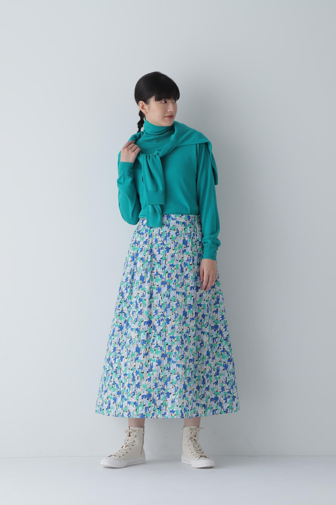 アートプリント・コラボスカート | human woman（ヒューマンウーマン