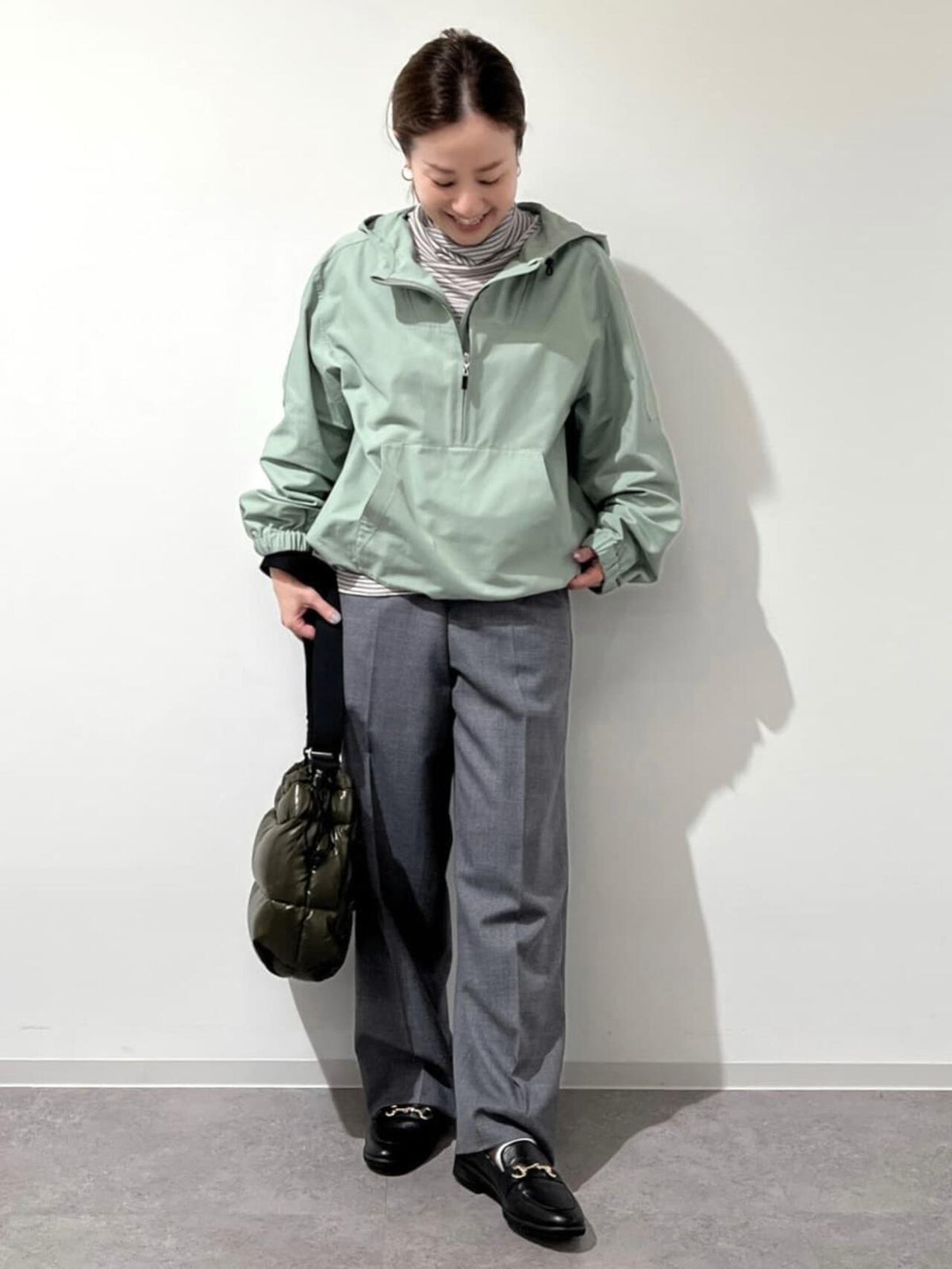 【WEB限定カラー・サイズ】センタープレスセミワイドパンツ