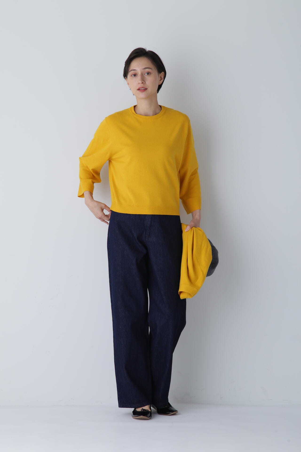 セミワイドデニム | human woman（ヒューマンウーマン） ｜【公式