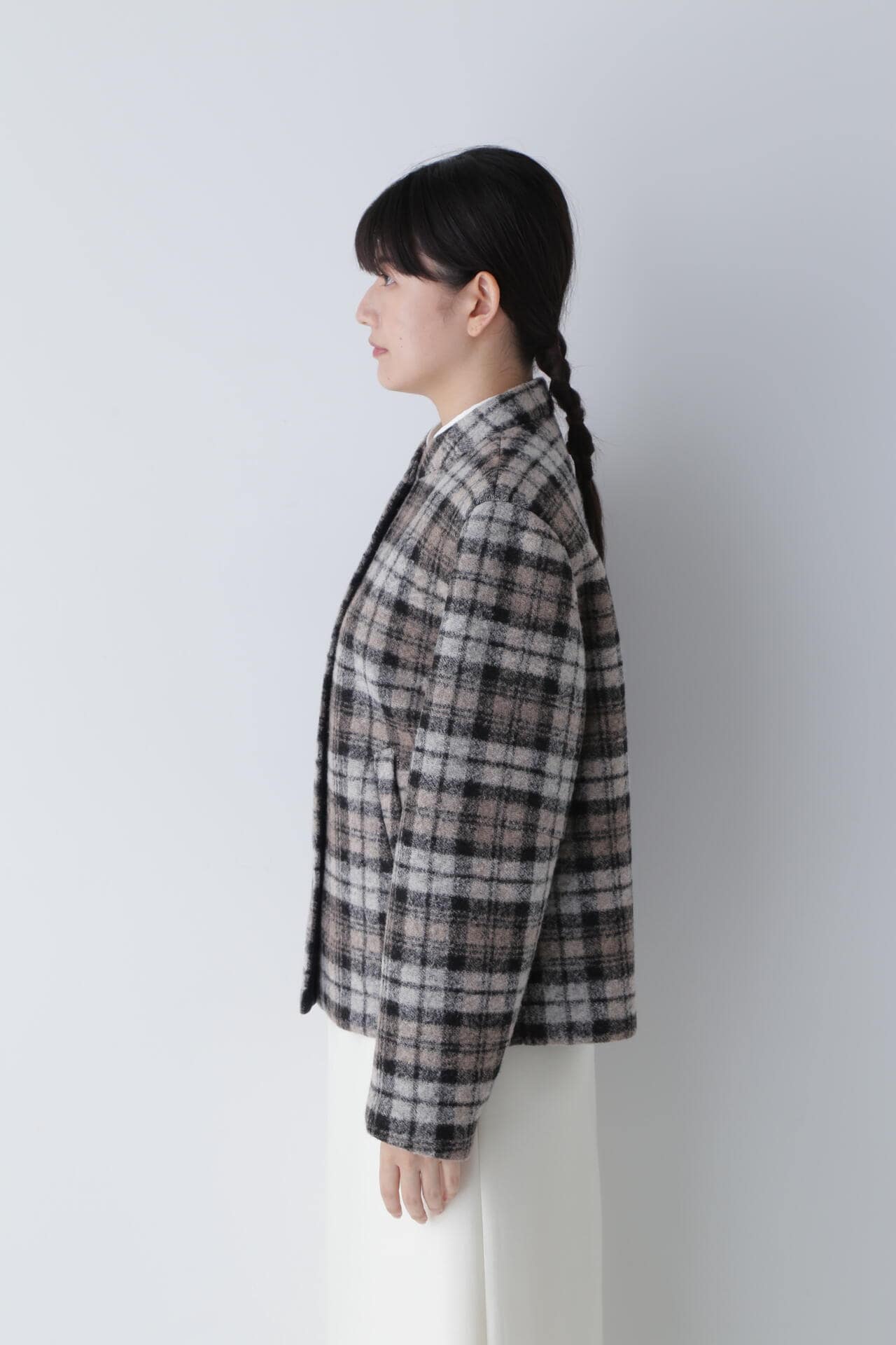 スライバーボンディングショートブルゾン | human woman（ヒューマン