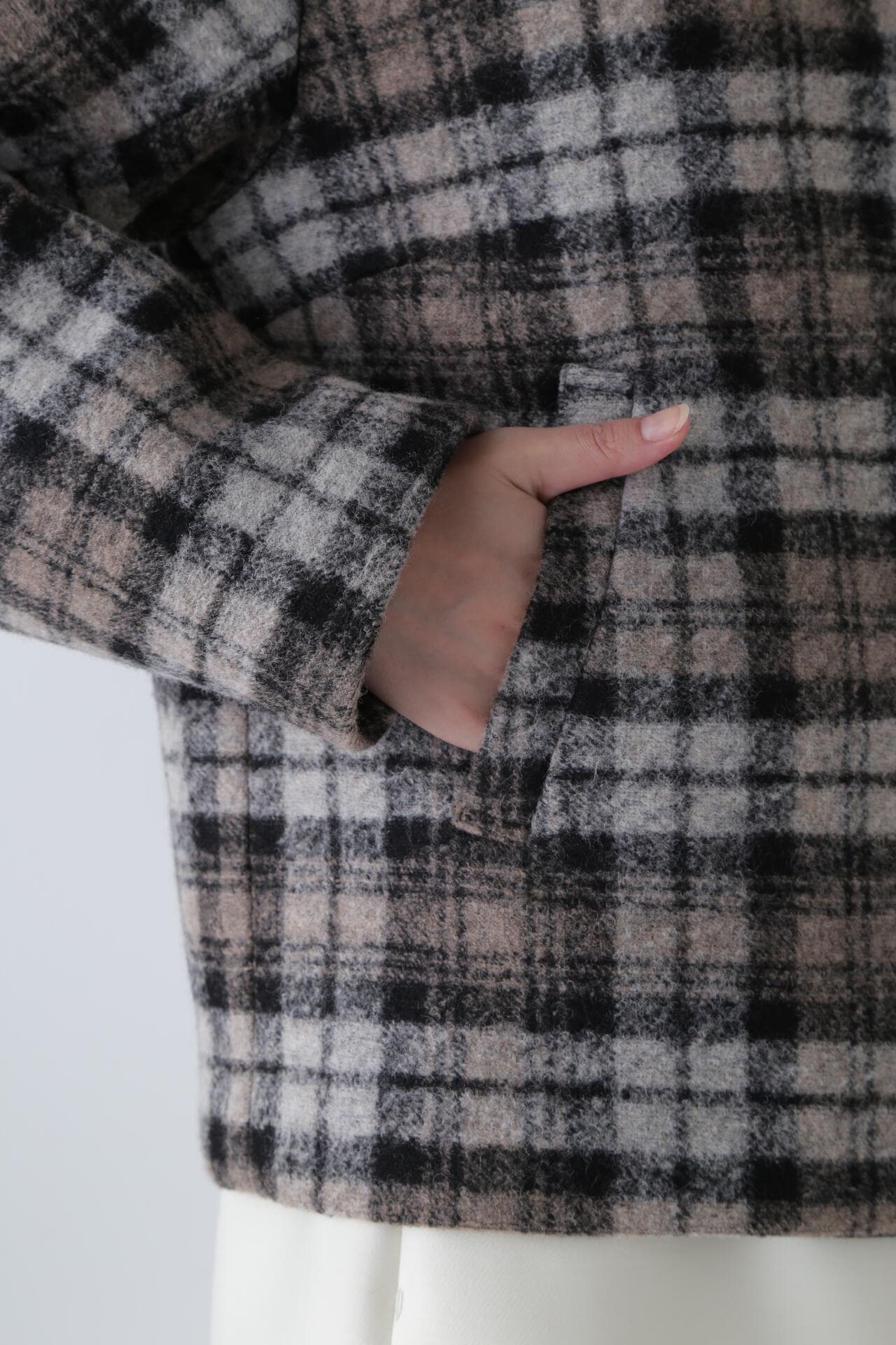 スライバーボンディングショートブルゾン | human woman（ヒューマン