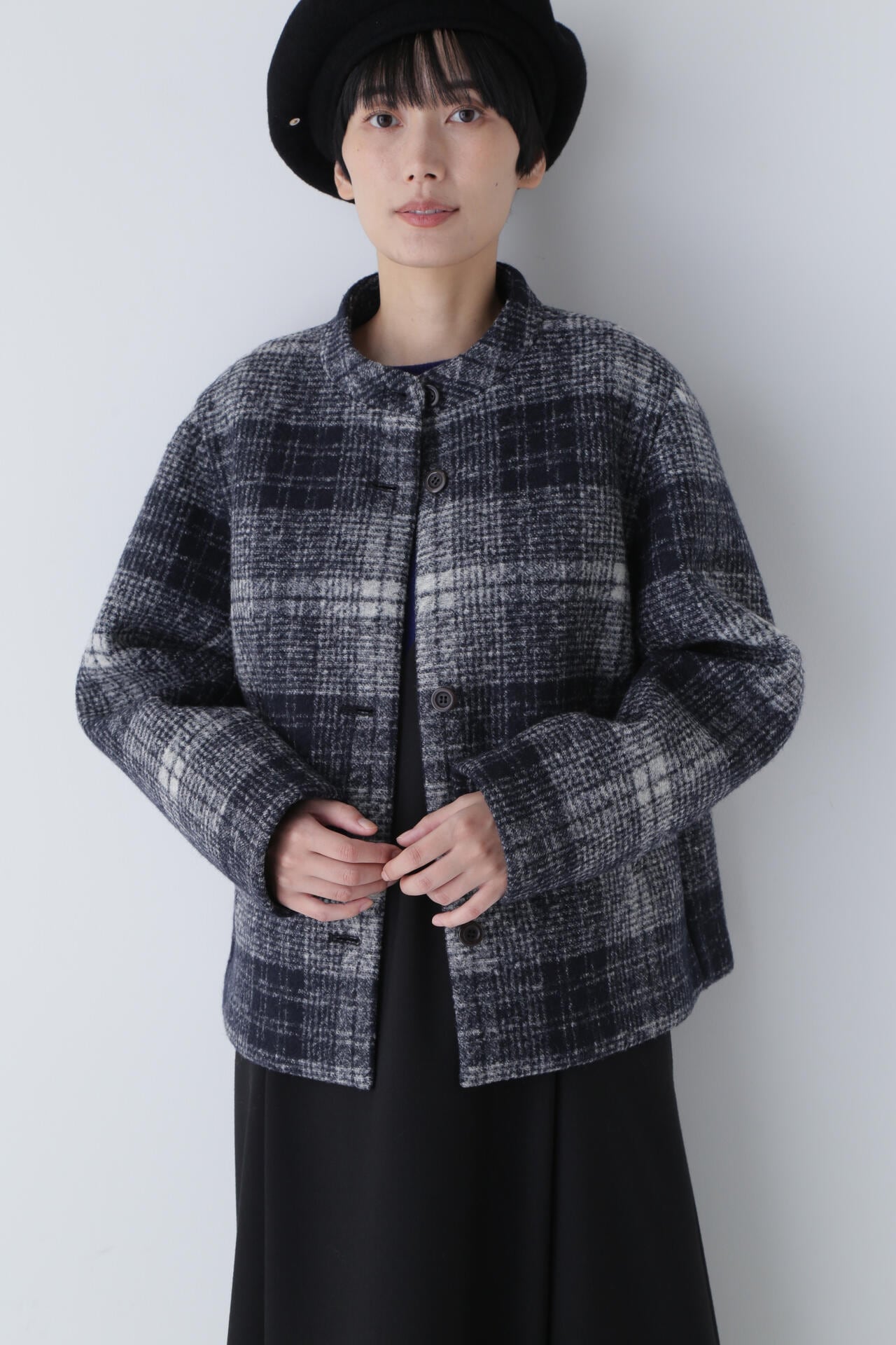 ヒューマンウーマン（HUMAN WOMAN）/◆スライバーボンディングショートブルゾン スライバーボンディングショートブルゾン | human woman（ヒューマン