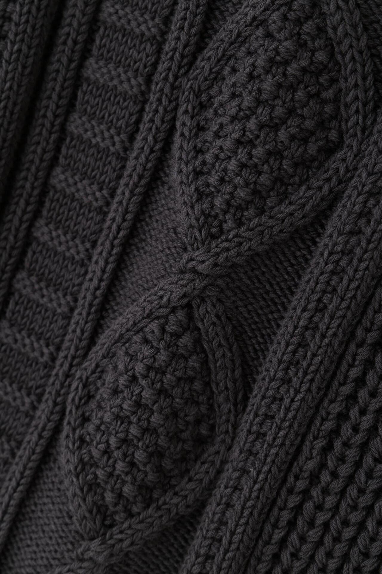 SFC ニットXL ベストトップス アウター COOTIE CRIMIE ケーブルフリンジニットベスト(FREE WHITE): : ウィメンズ