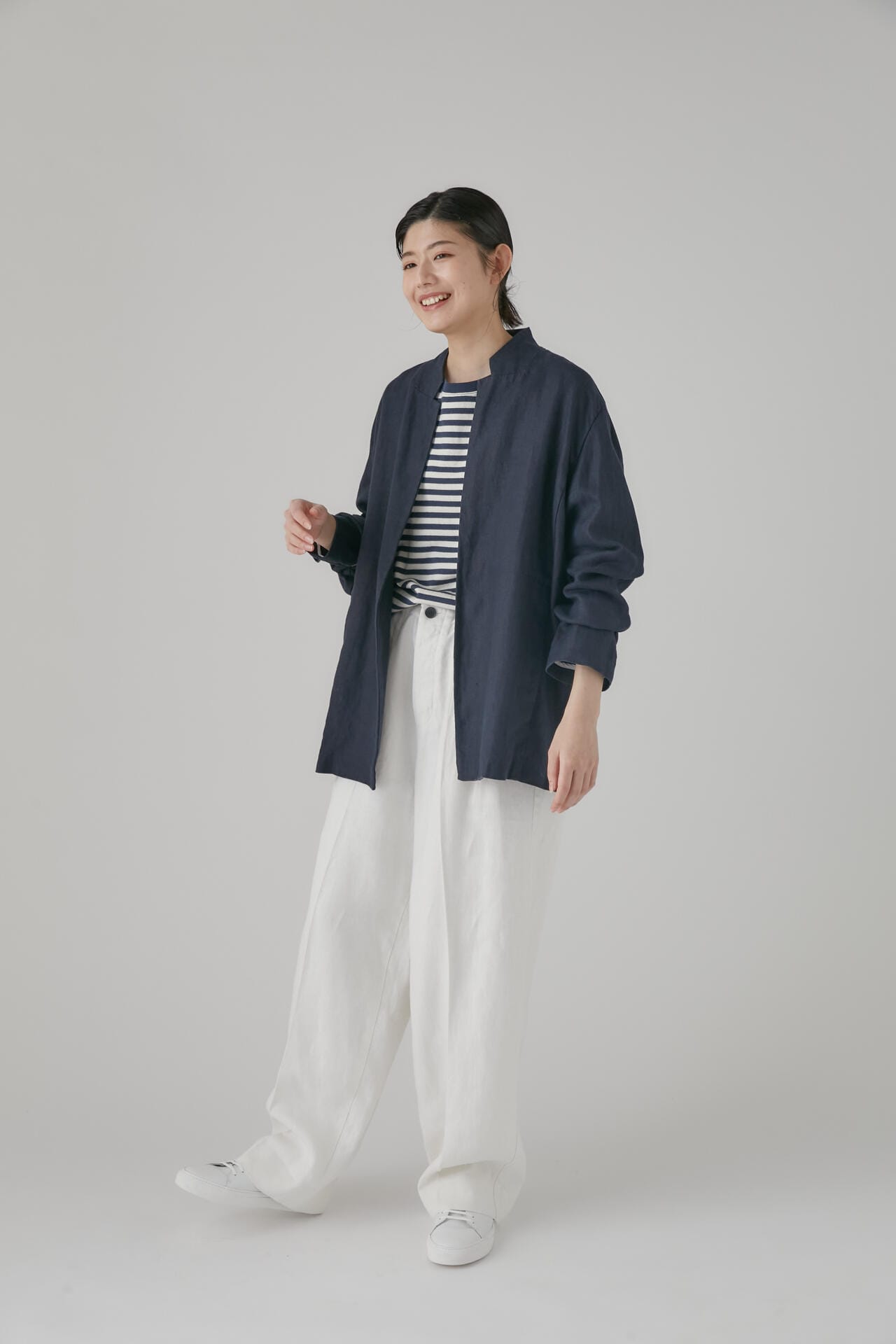 ヒューマンウーマン　Ggヘンプキャンバスジャケット Gg】ヘンプキャンバスジャケットLサイズ | human woman