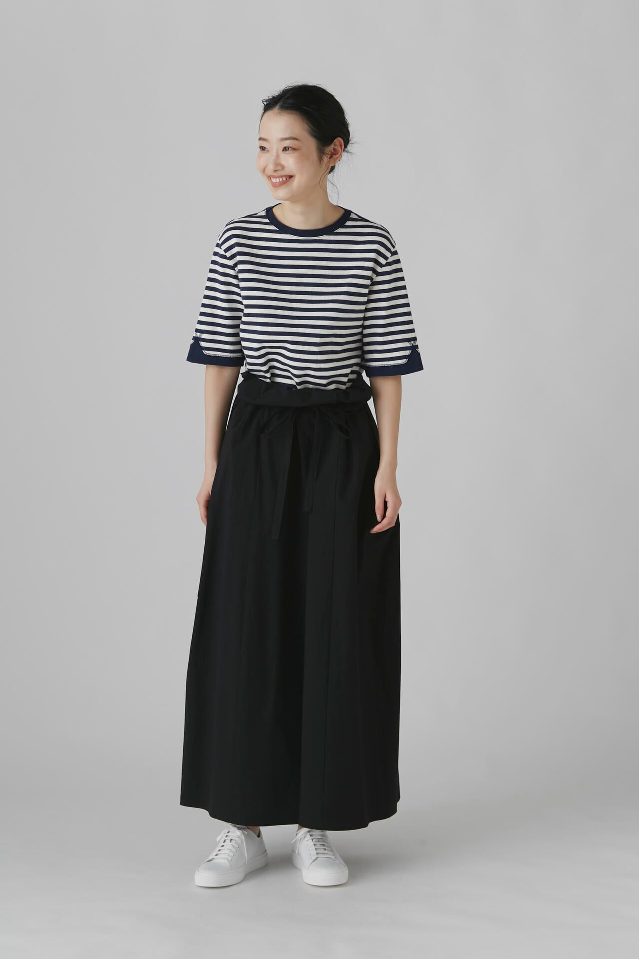 human woman✳︎✳︎ニット＆ロングスカートset deux amour セットアップ クルーネックニットプルオーバー＋ロング