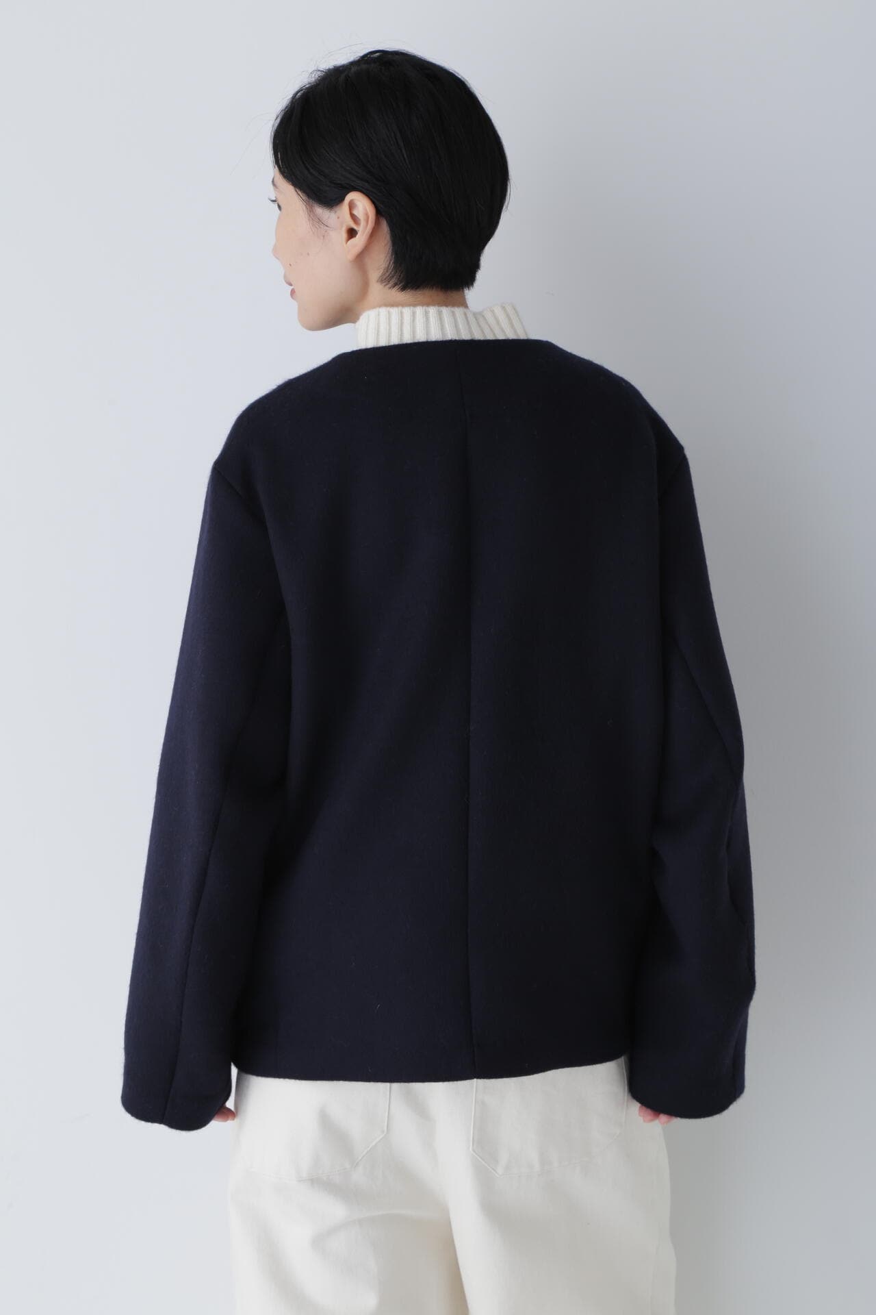 Gg】ゼロロック（リサイクルウール）ジャケット Mサイズ | human