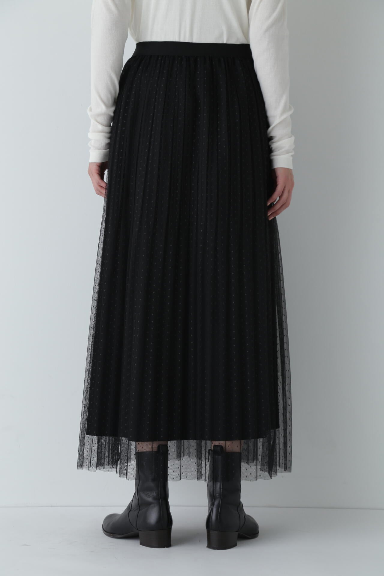 ヒューマンウーマン（HUMAN WOMAN）/スクエアドットチュールスカート スクエアドットチュールスカート | human woman（ヒューマンウーマン