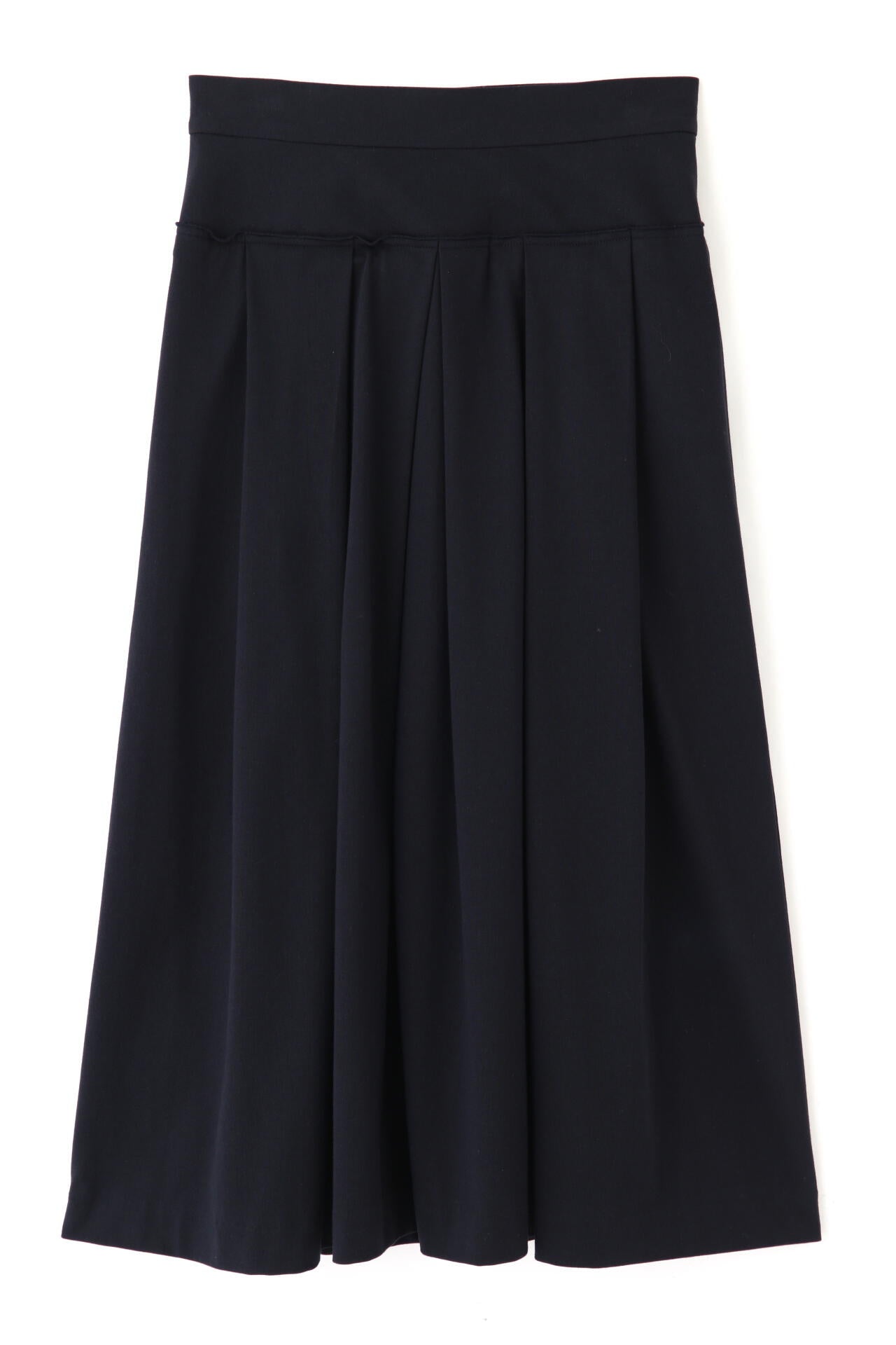 T/Cプレーティングタックスカート | human woman（ヒューマンウーマン