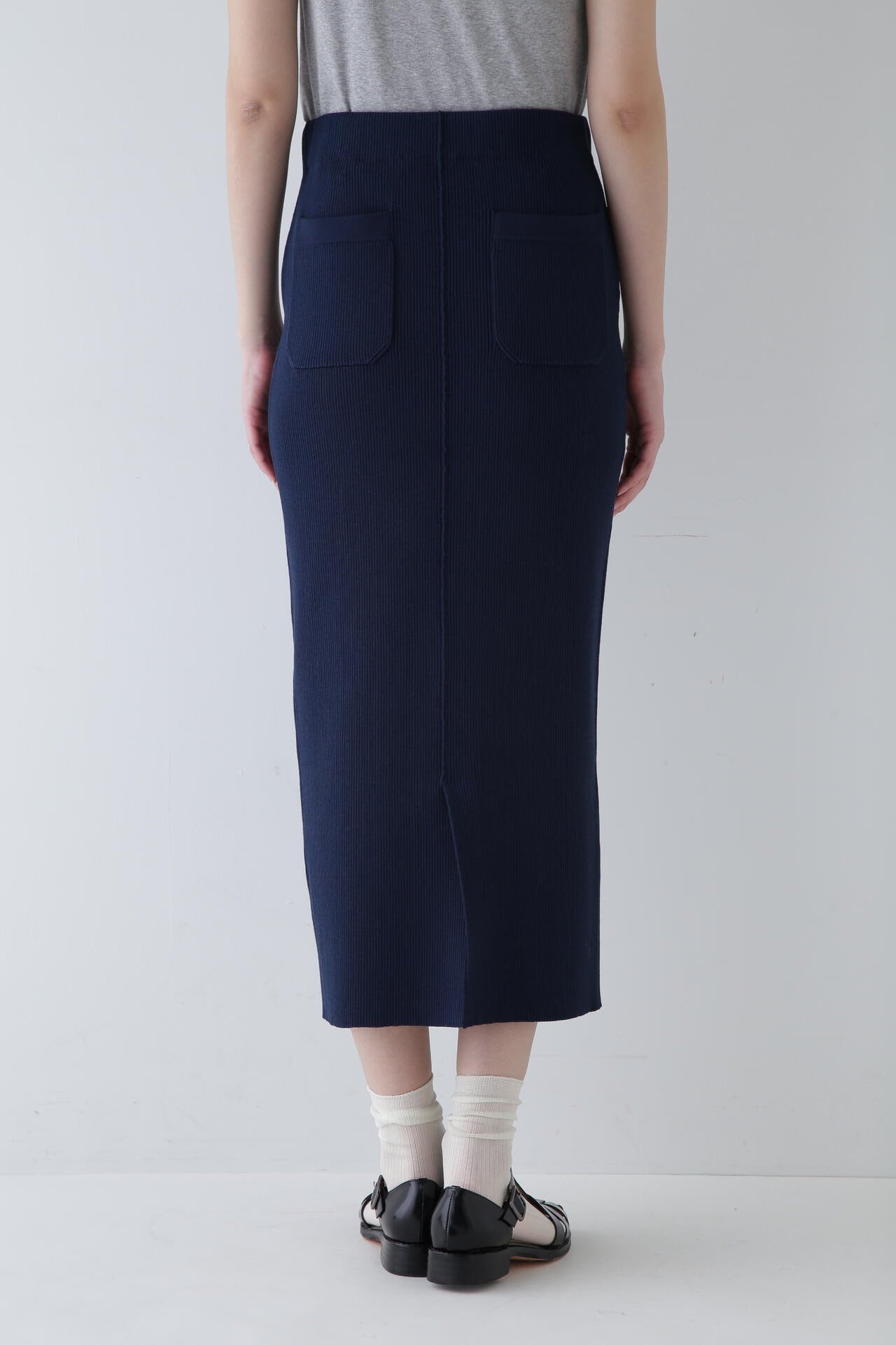 ヒューマンウーマン（human woman）/◆リブニットスカート リブニットスカート | human woman（ヒューマンウーマン） ｜【公式