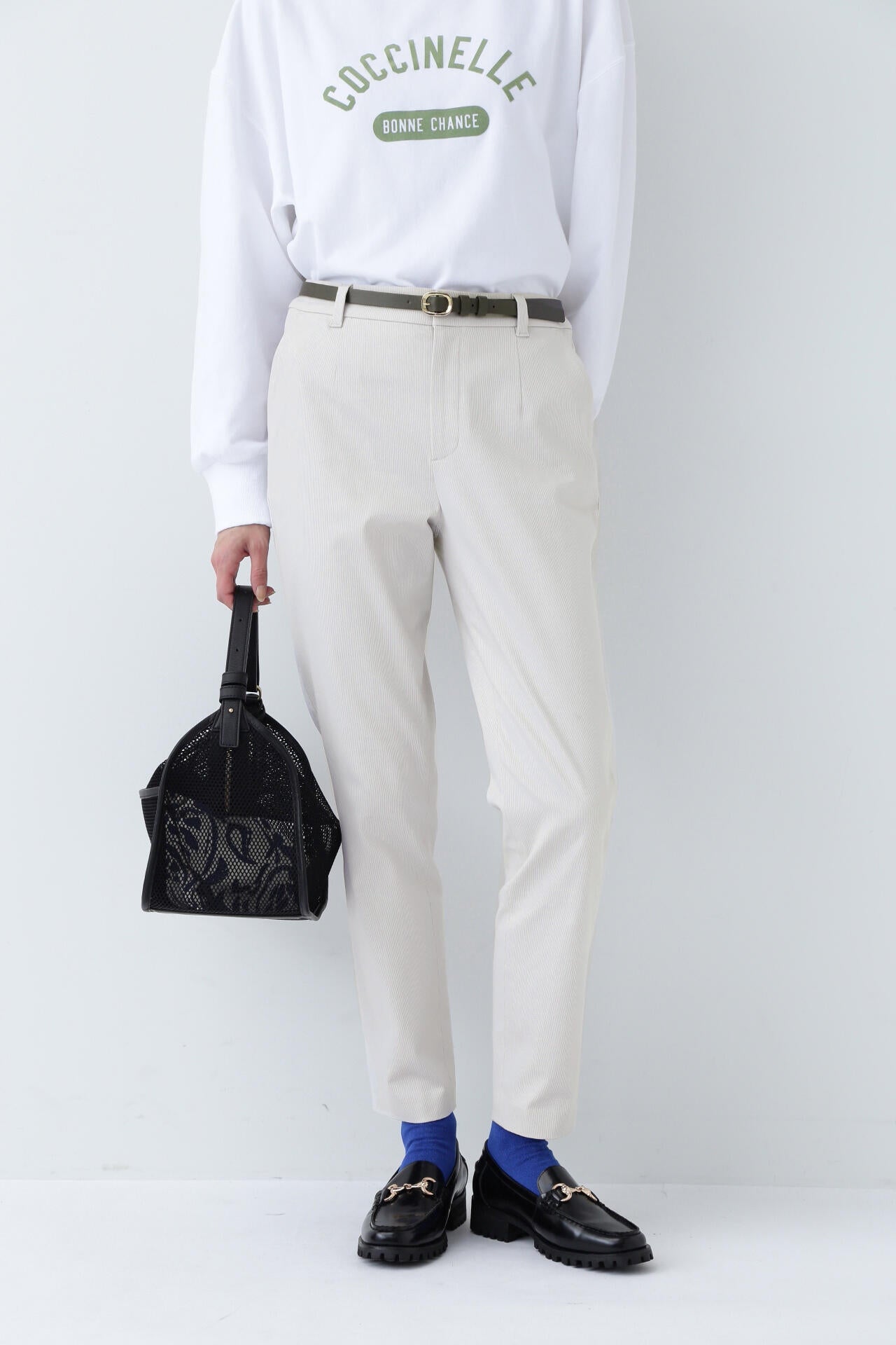 ピケストレッチパンツ | human woman（ヒューマンウーマン） ｜【公式