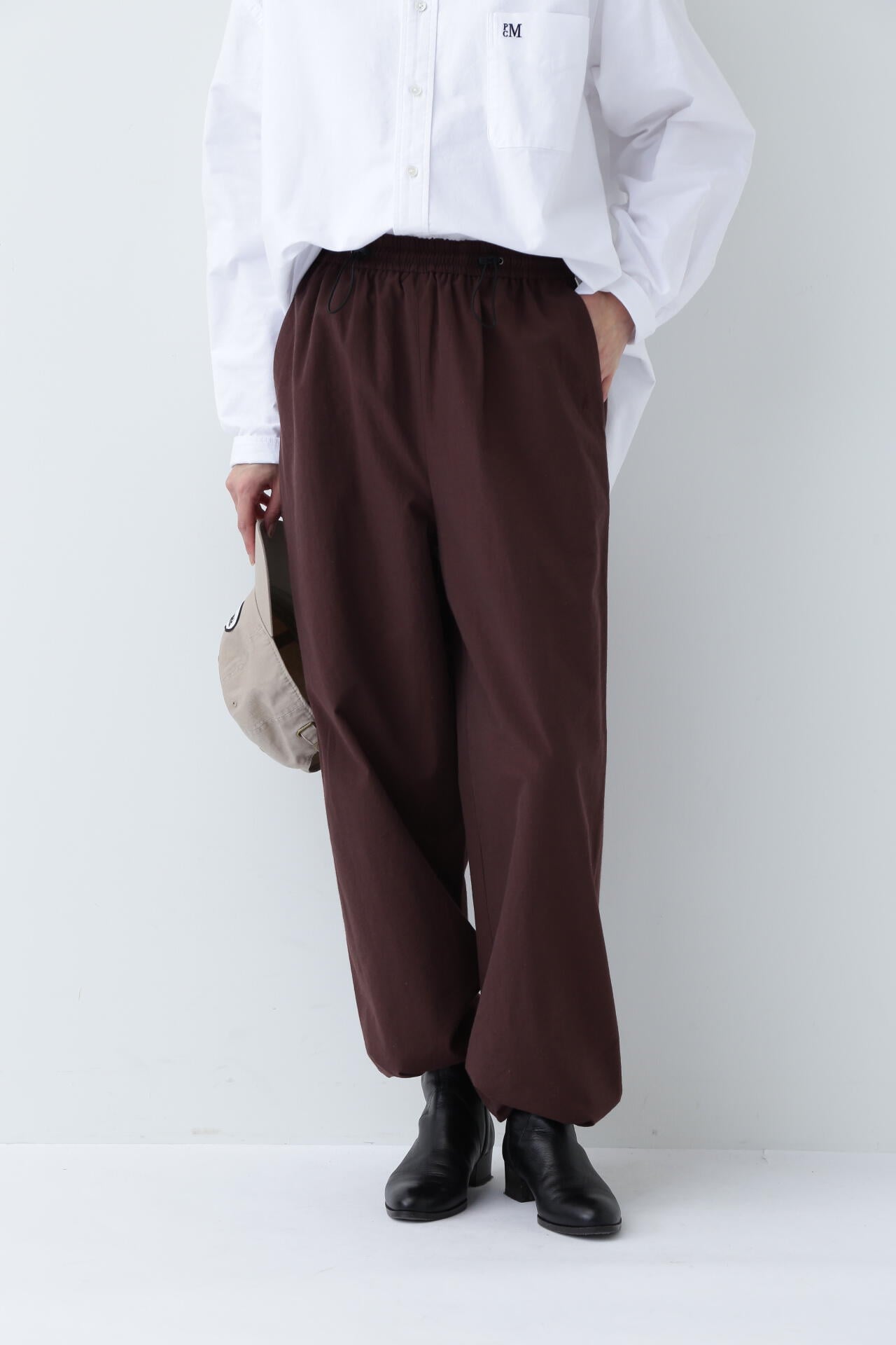 タッサータンブラードロストパンツ | human woman（ヒューマンウーマン