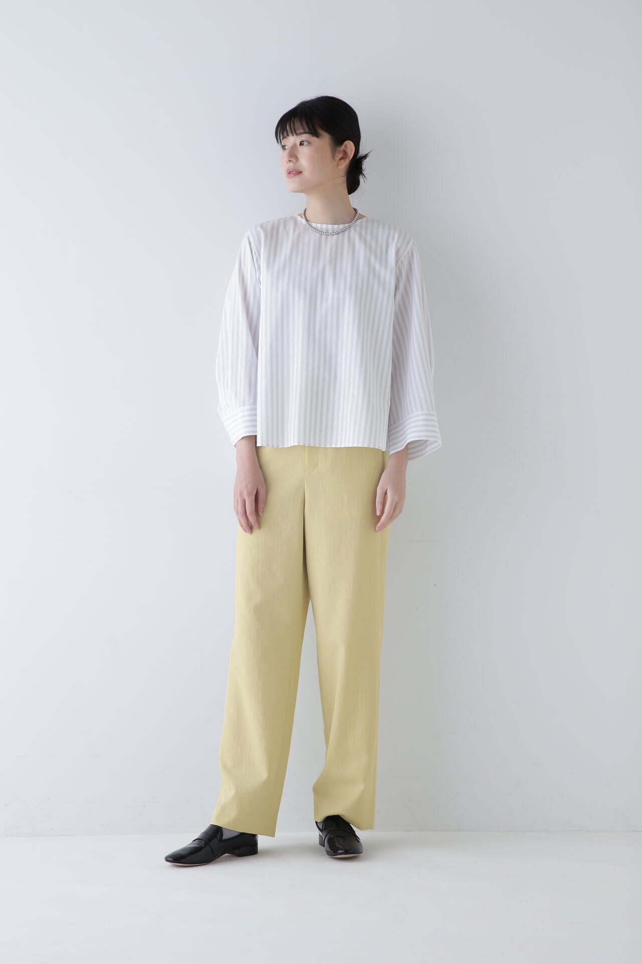バイオツイルセミワイドパンツ | human woman（ヒューマンウーマン