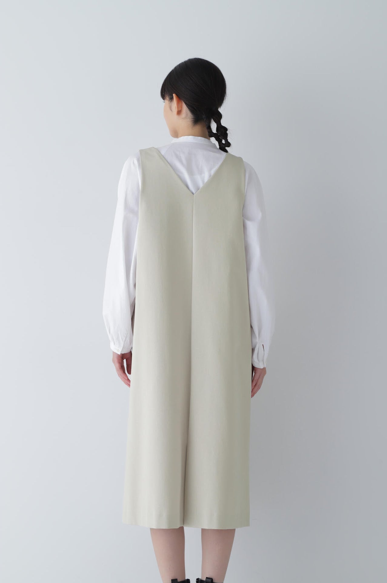 ストレッチポンチジャンパースカート | human woman（ヒューマン