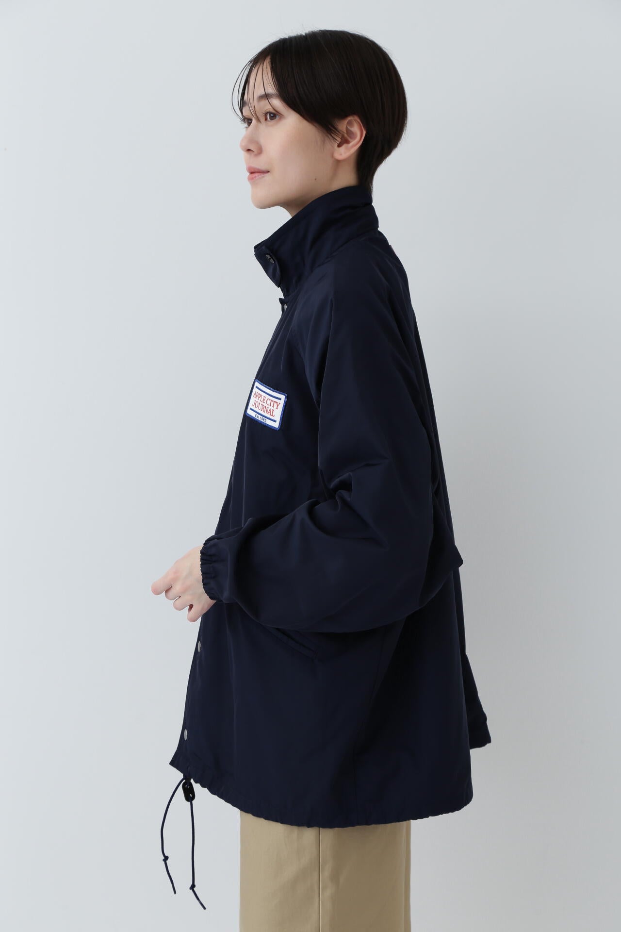 PARROTT CANVASコラボ】 コーチブルゾン | human woman（ヒューマン