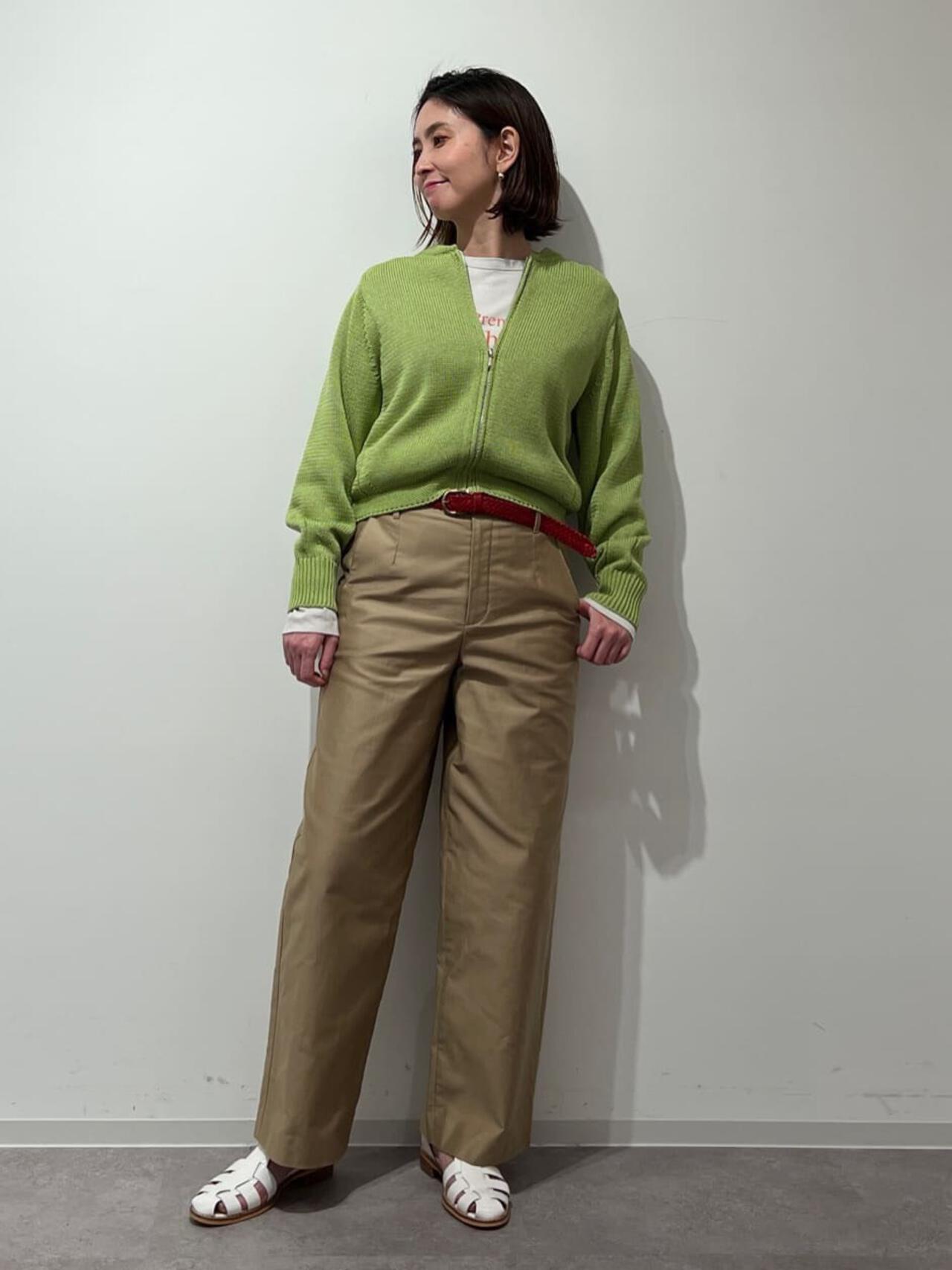 WEB限定カラー】ギマコットンジップアップカーディガン | human woman