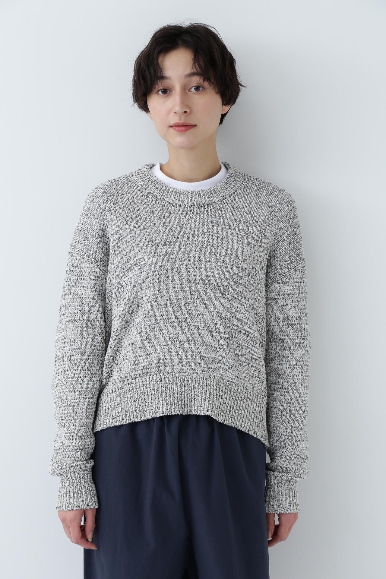 カラーミックスニット | human woman（ヒューマンウーマン） ｜【公式