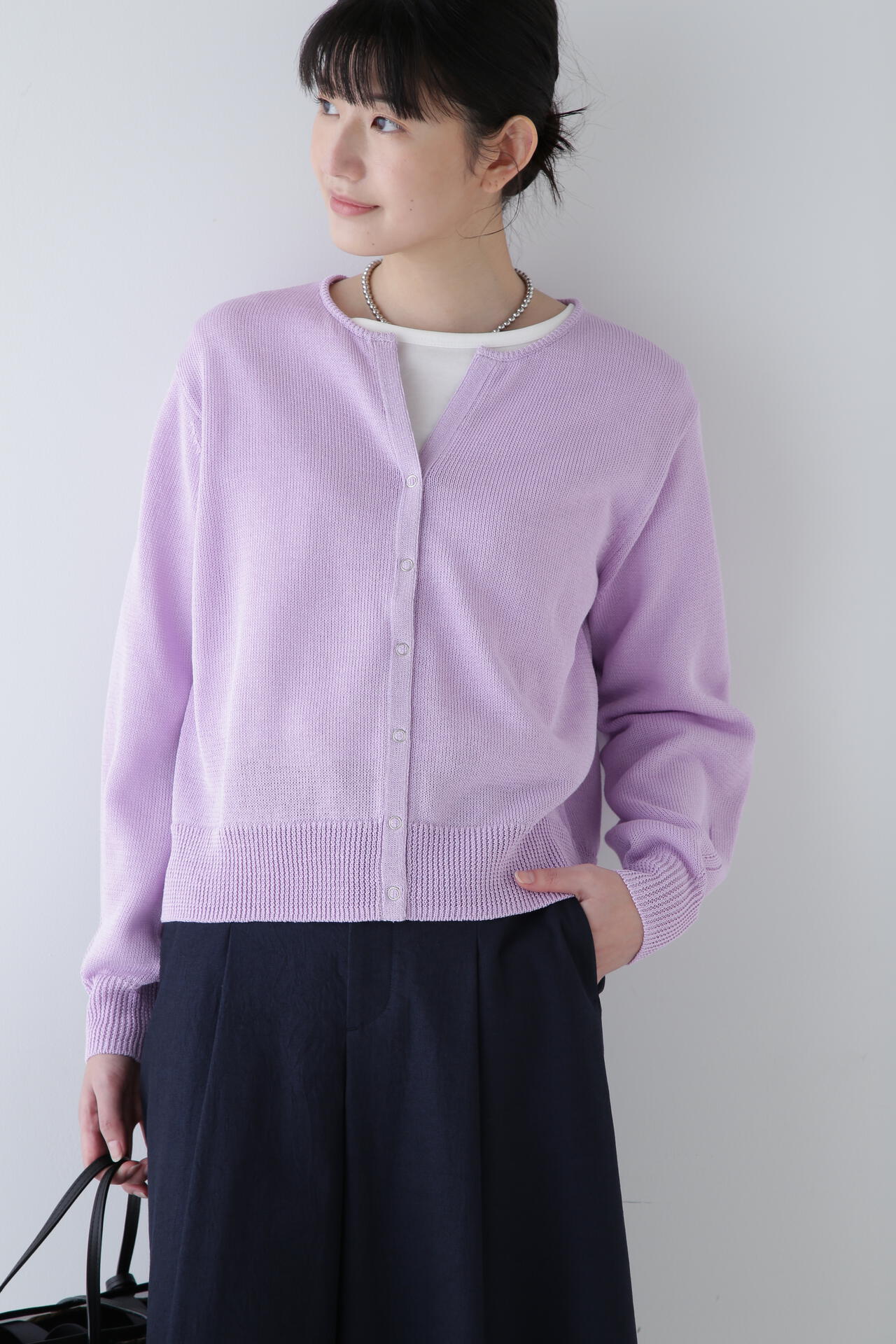 WEB限定カラー】ミドルゲージギマカーディガン | human woman