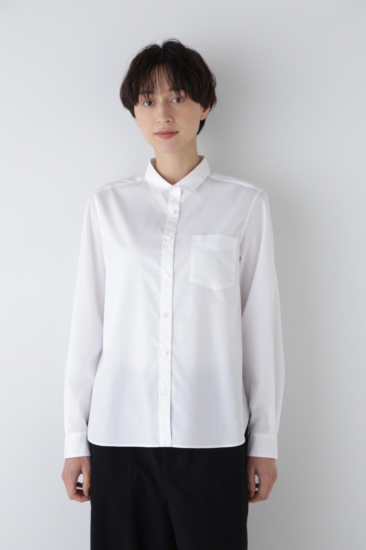 ヒューマンウーマン（human woman）/◆コットンベーシックシャツ コットンベーシックシャツ | human woman（ヒューマンウーマン