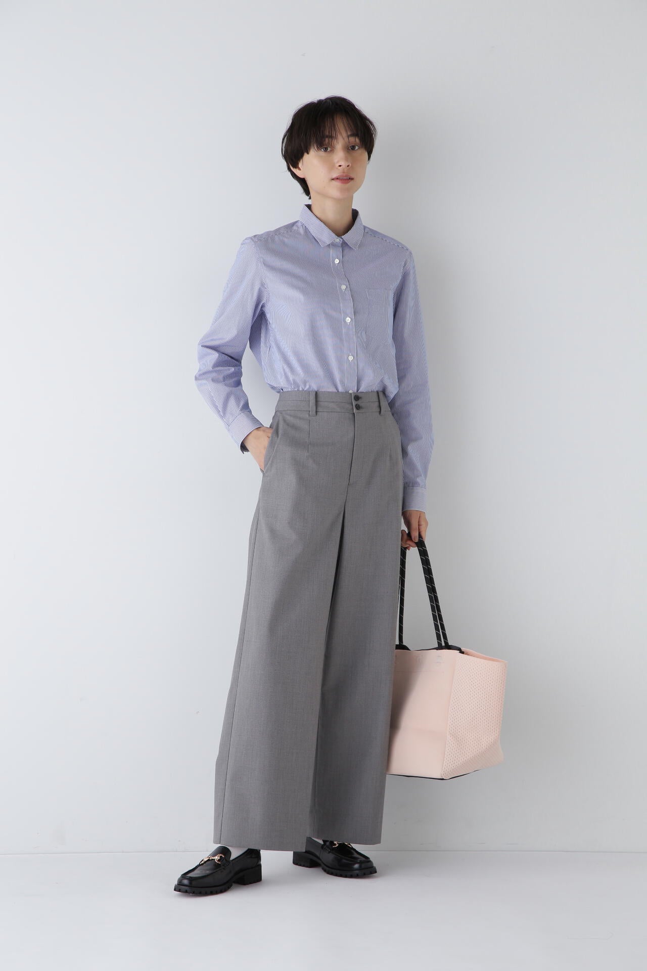 コットンベーシックシャツ | human woman（ヒューマンウーマン